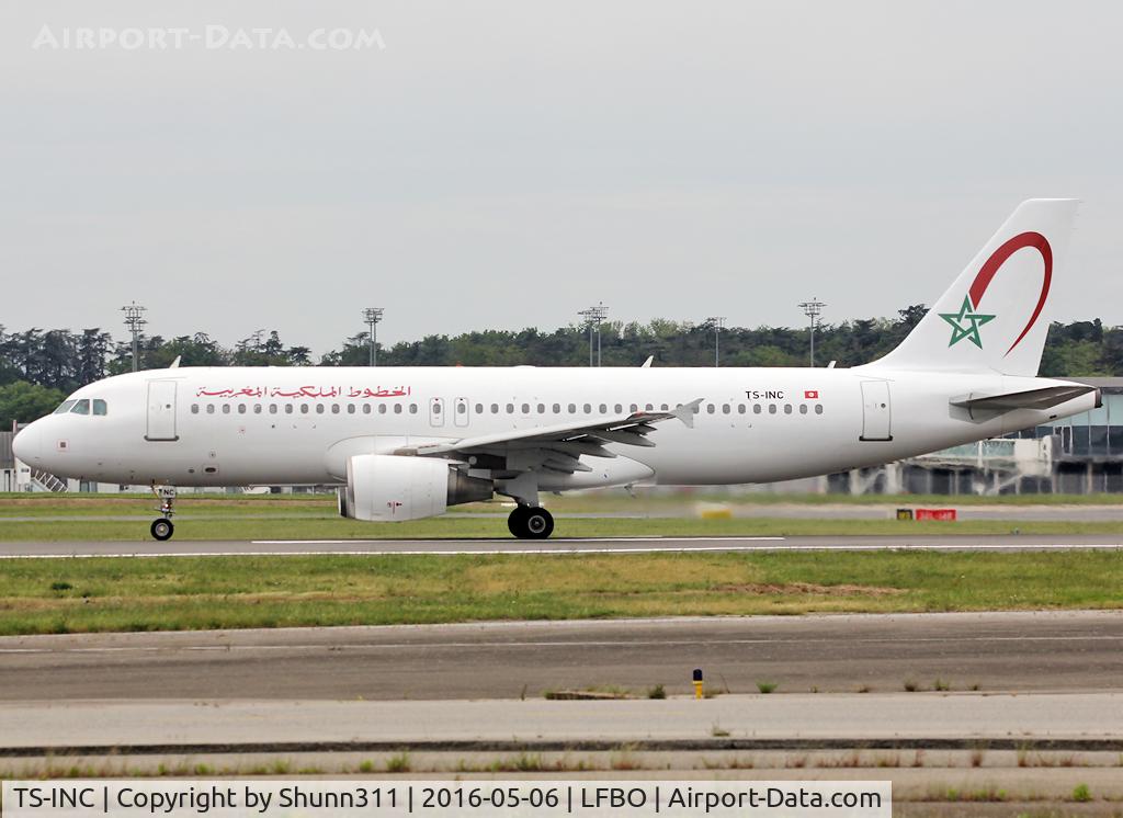 TS-INC, 2002 Airbus A320-214 C/N 1744, Landing rwy 14R - arab titles