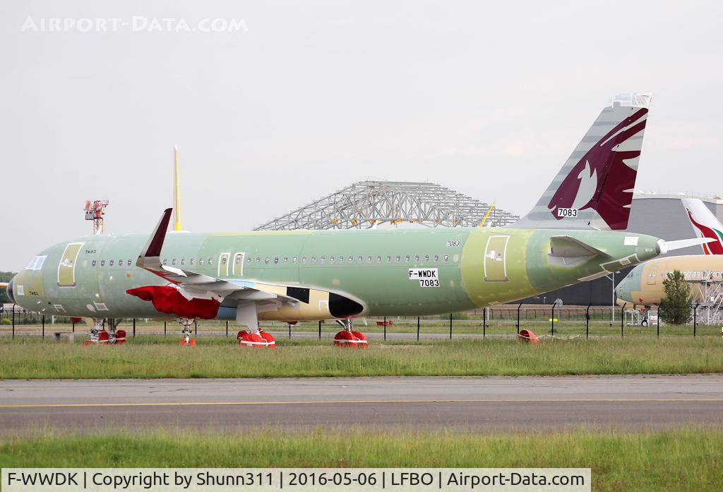 F-WWDK, 2016 Airbus A320-271N C/N 7083, C/n 7083 - for Qatar Airways
