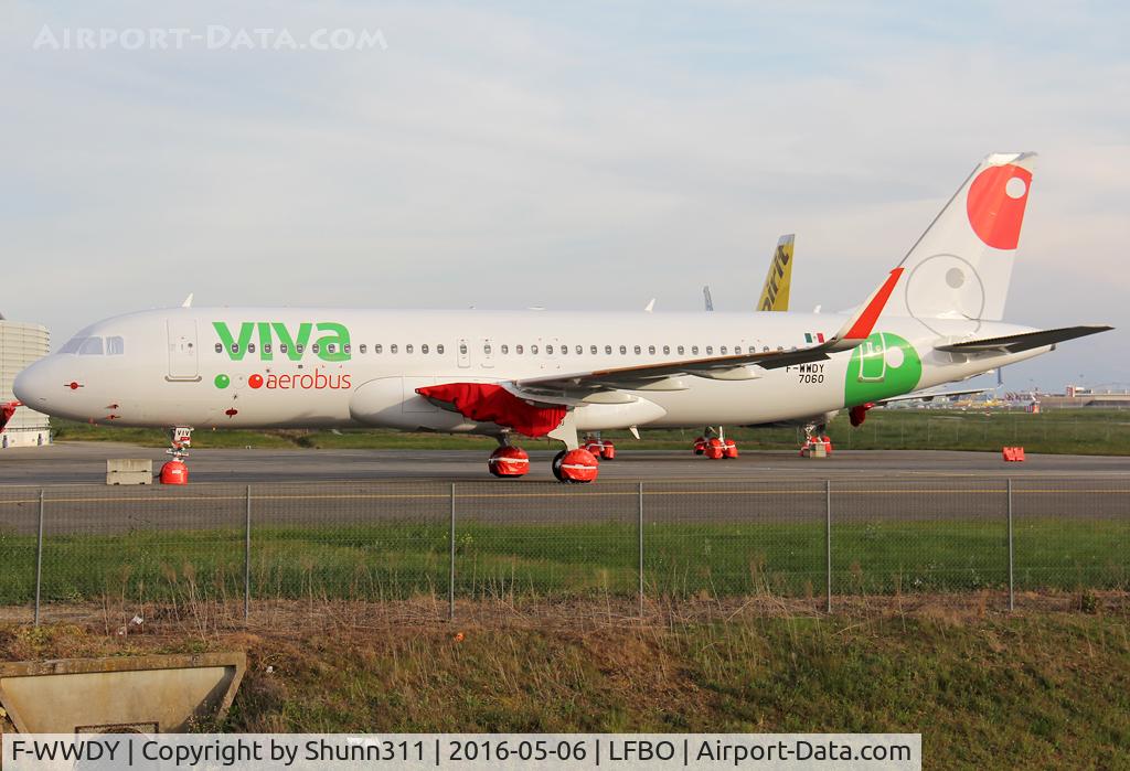F-WWDY, 2016 Airbus A320-271N C/N 7060, C/n 7060 - To be XA-VIV