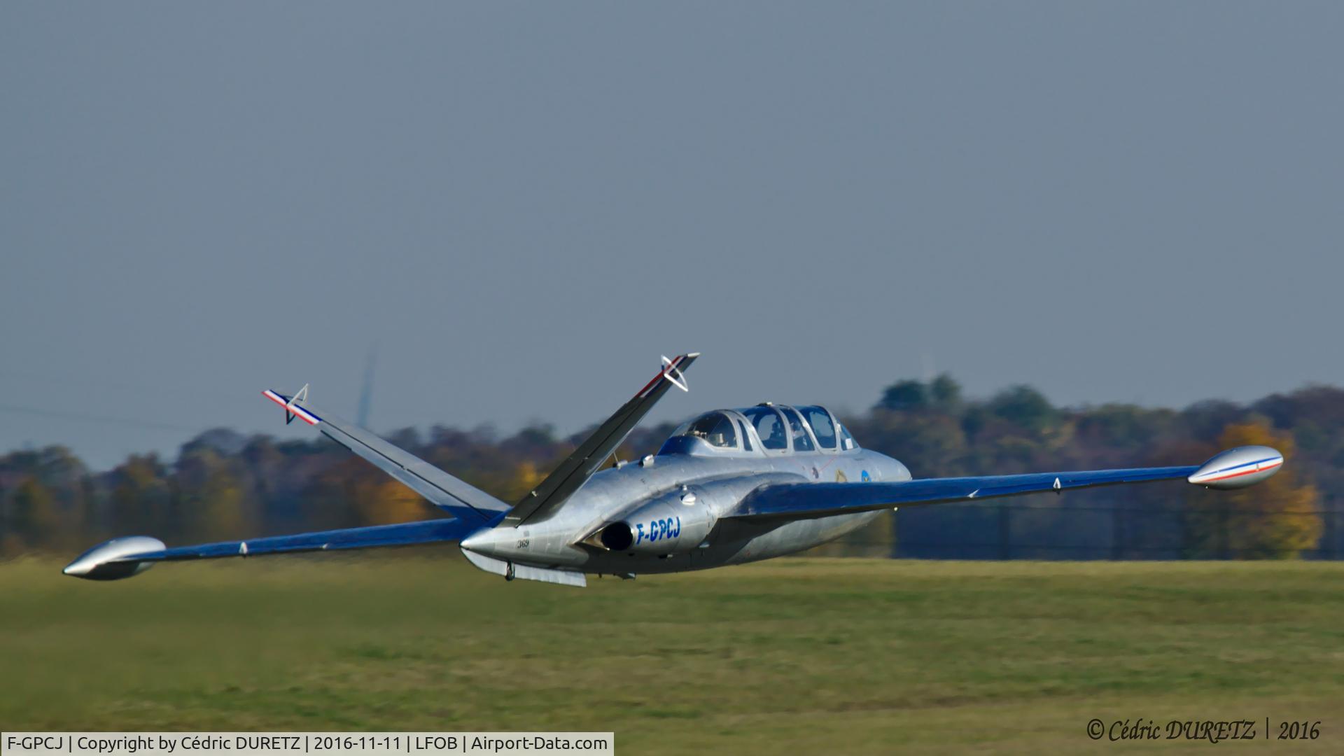 F-GPCJ, 1962 Fouga CM-170R Magister C/N 369, www.crazymagicflight.fr