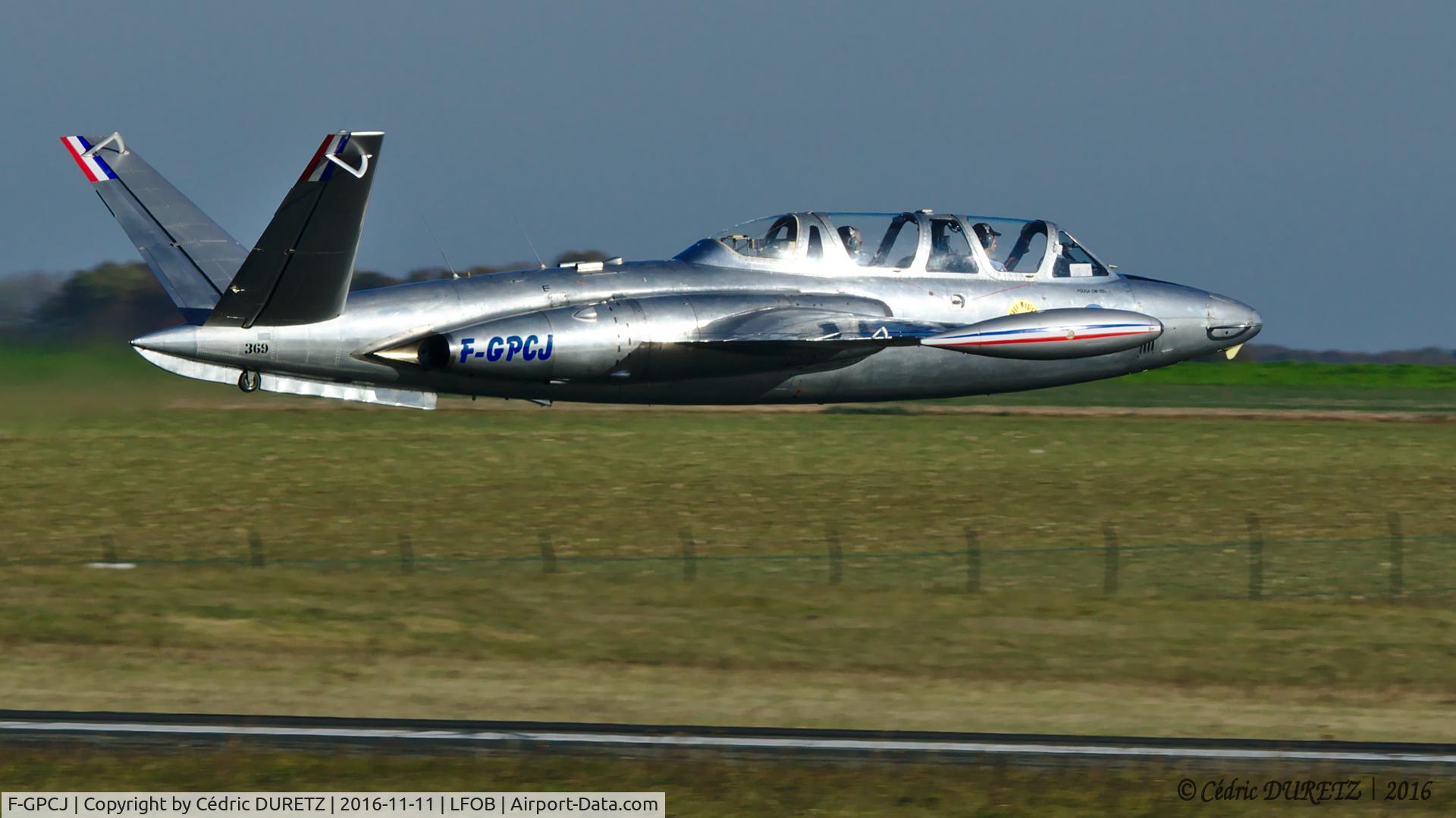 F-GPCJ, 1962 Fouga CM-170R Magister C/N 369, www.crazymagicflight.fr