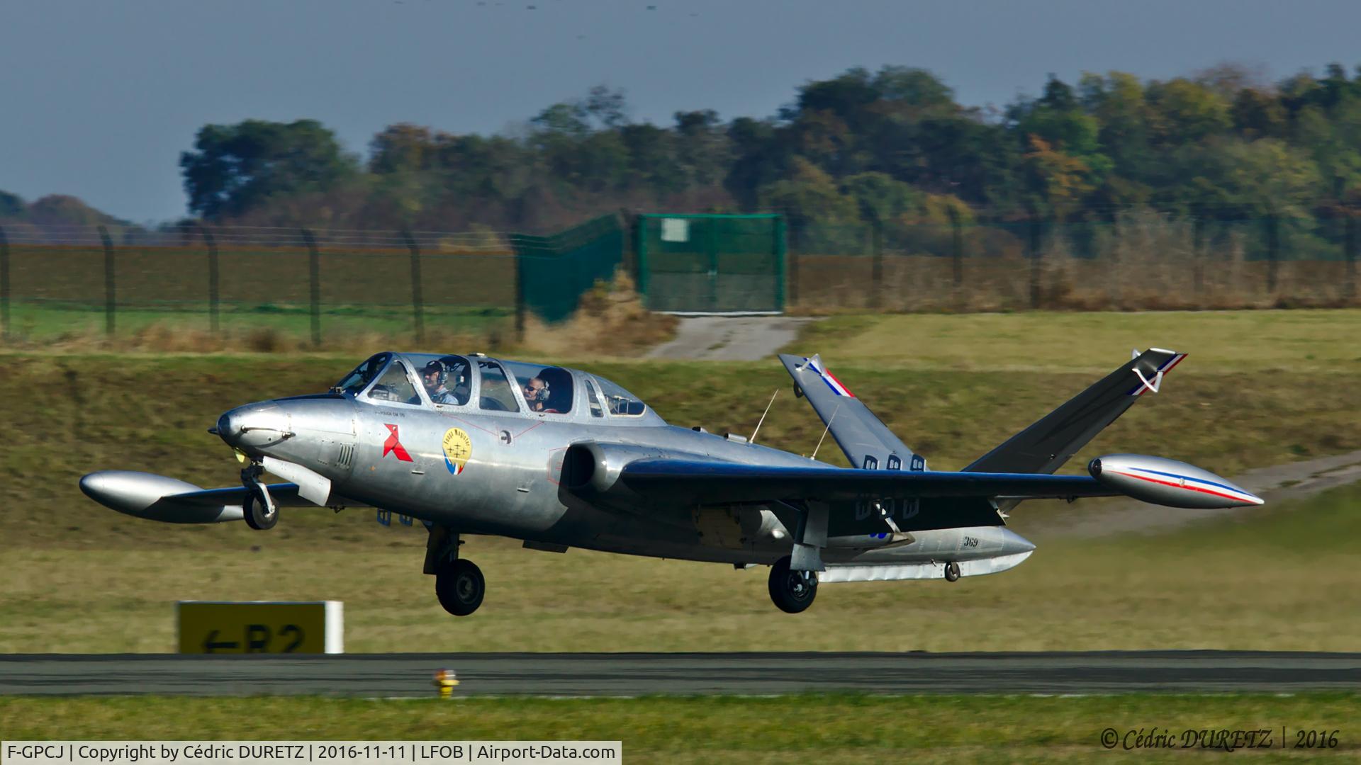 F-GPCJ, 1962 Fouga CM-170R Magister C/N 369, www.crazymagicflight.fr