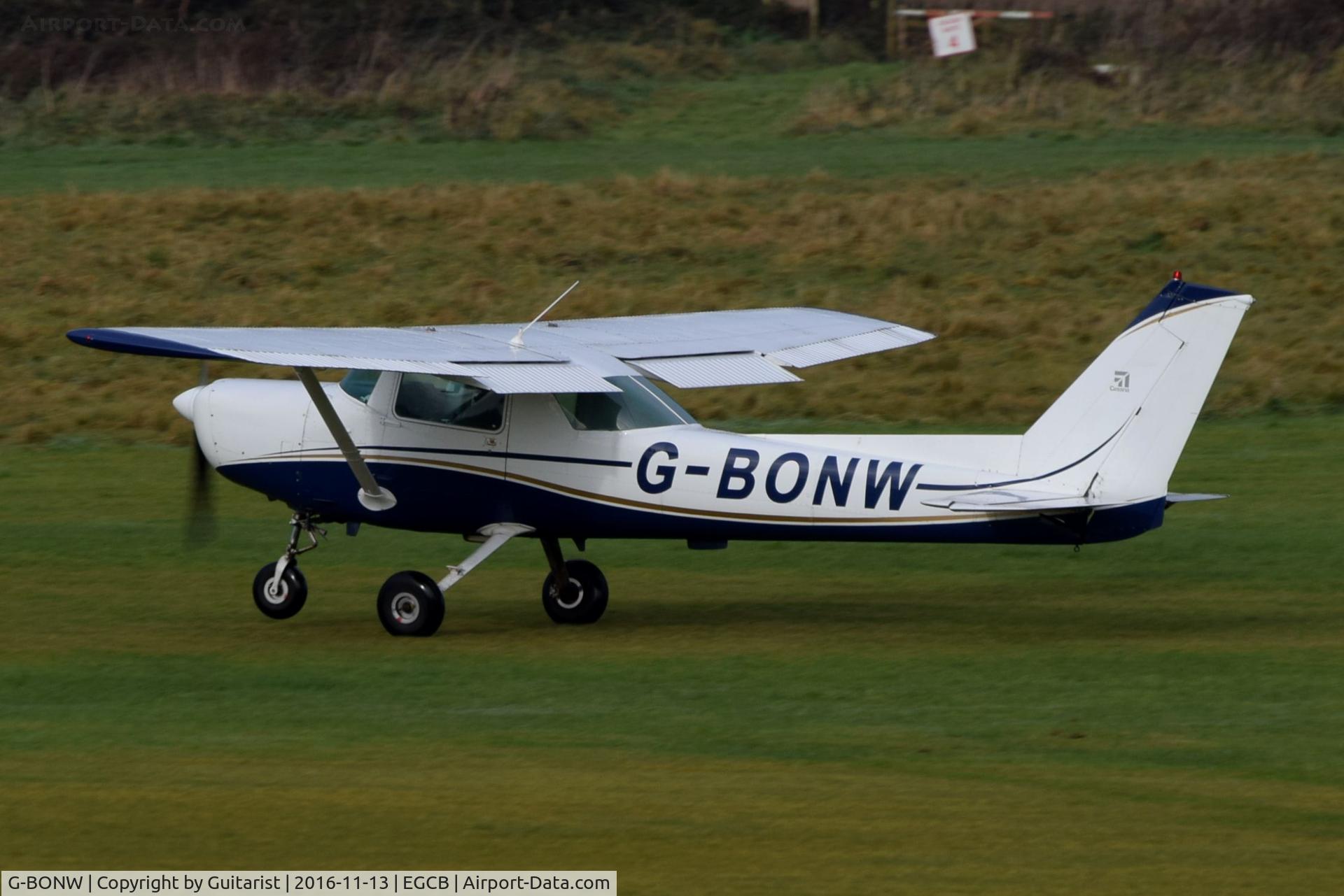 G-BONW, 1978 Cessna 152 C/N 152-80401, At City Airport Manchester (Barton)