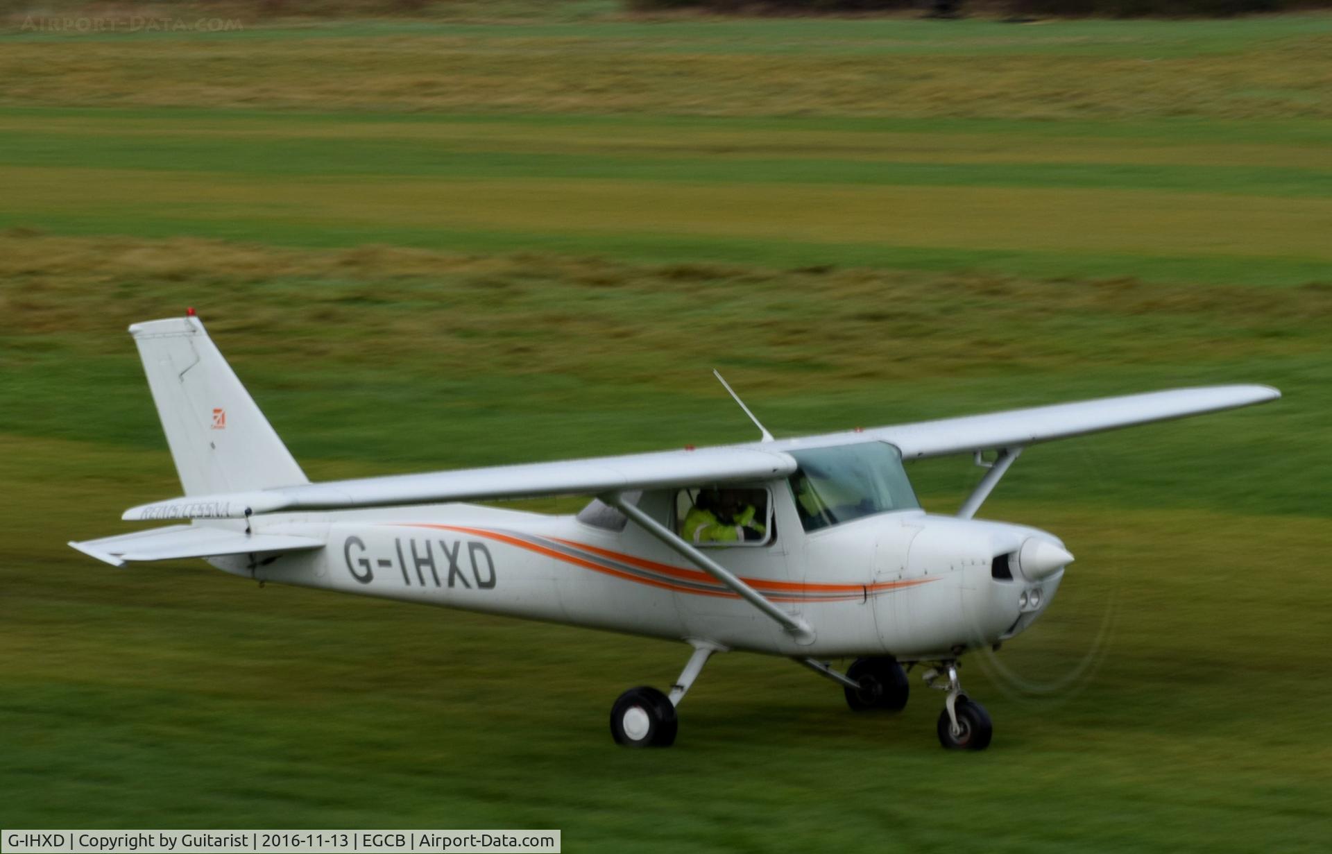 G-IHXD, 1976 Reims F150M C/N 1313, At City Airport Manchester (Barton)
