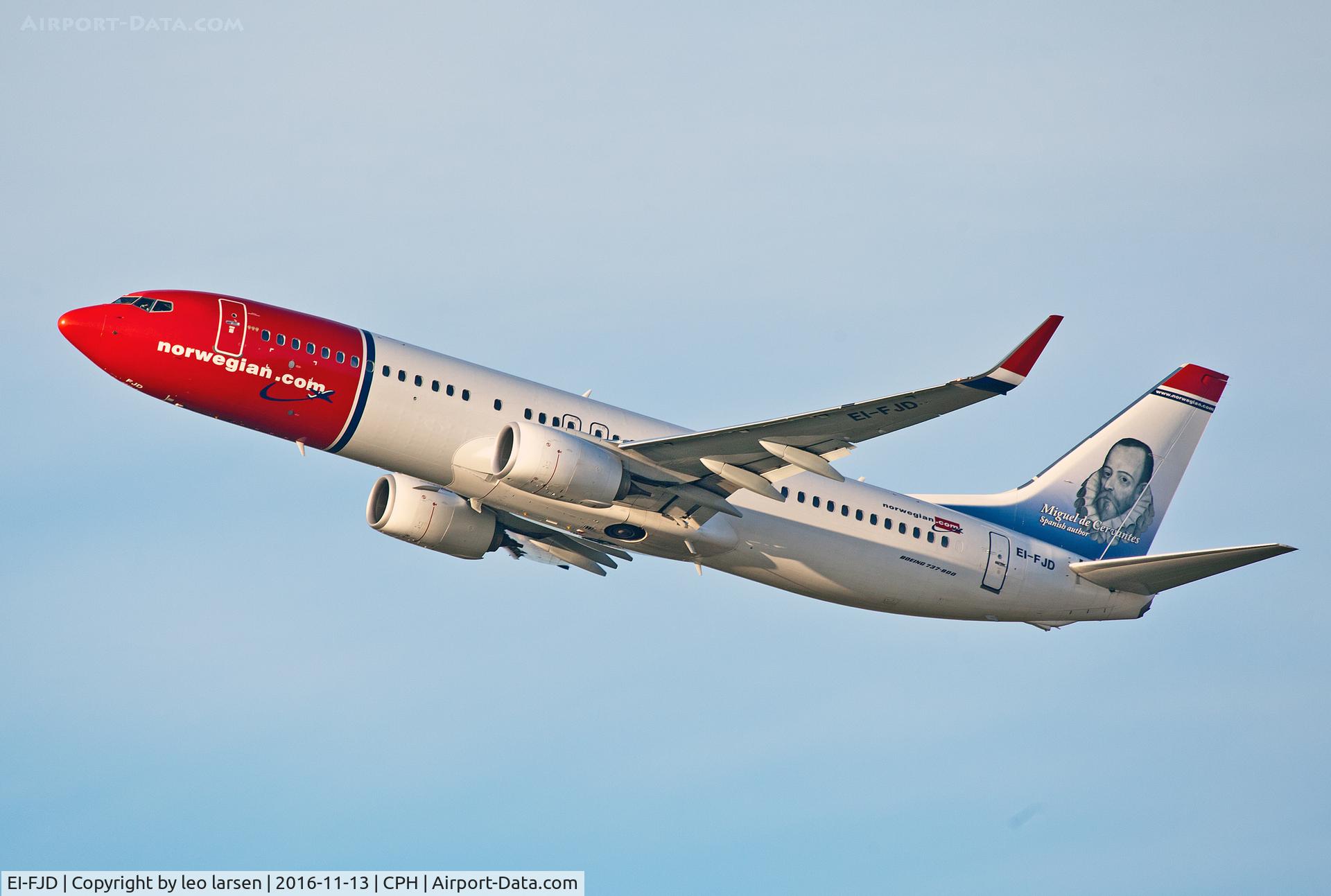 EI-FJD, 2015 Boeing 737-8JP C/N 41143, Copenhagen 13.11.16 