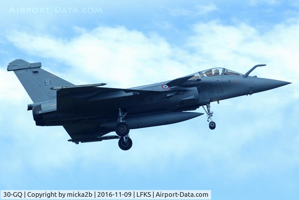 30-GQ, Dassault Rafale C C/N 138, Landing