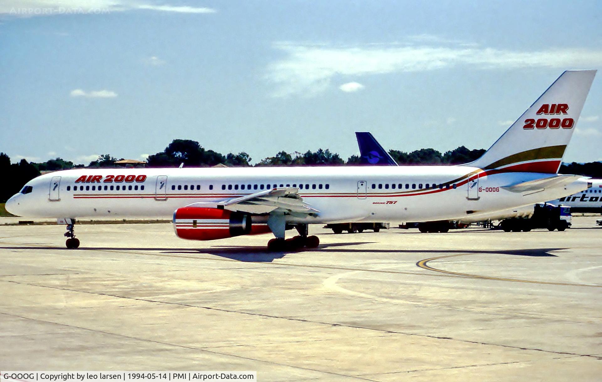 G-OOOG, 1989 Boeing 757-23A (SF) C/N 24292, Palma de Mallorca 14.5.16