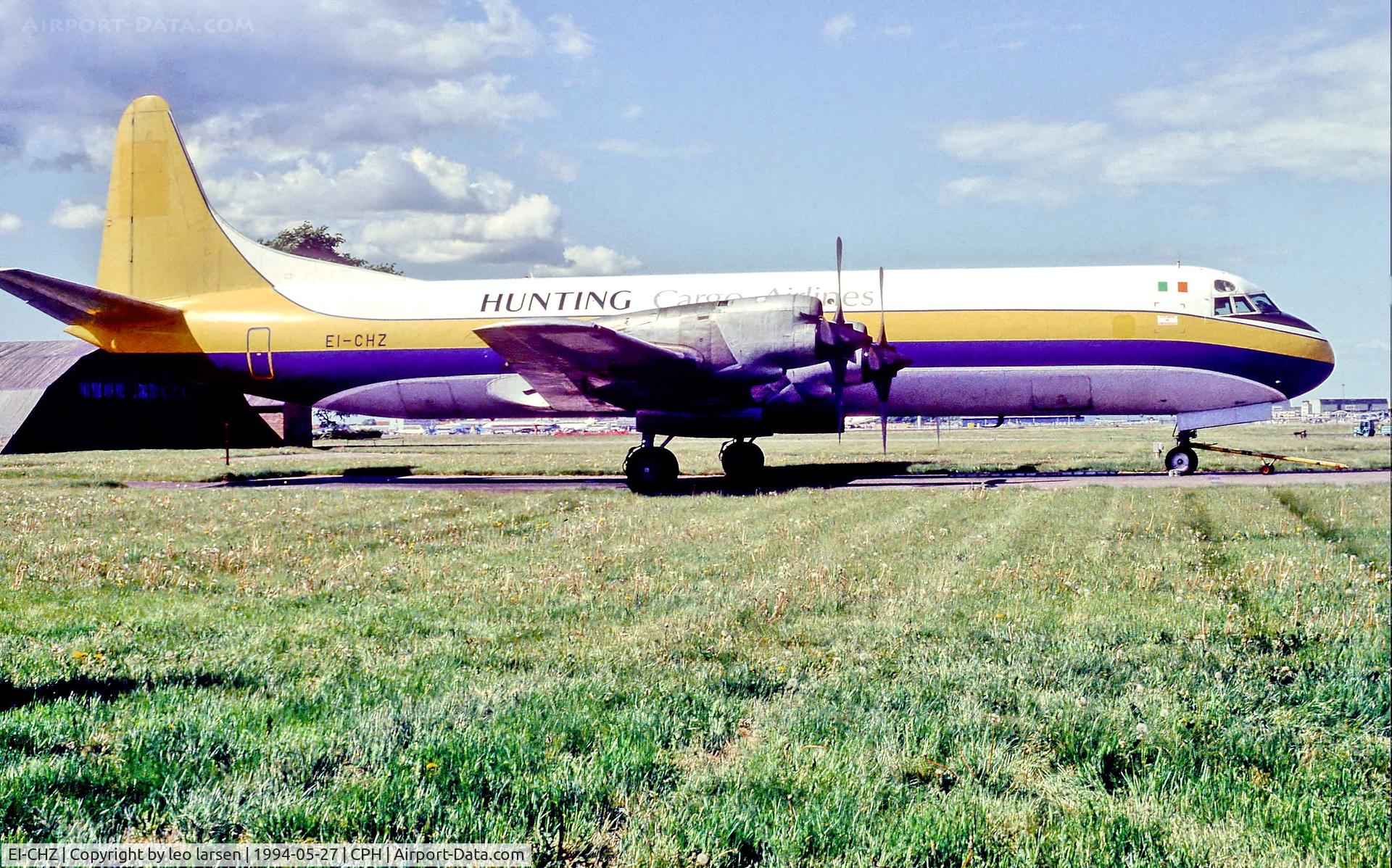 EI-CHZ, 1960 Lockheed L-188C(F) Electra C/N 2015, Copenhagen 27.5.94