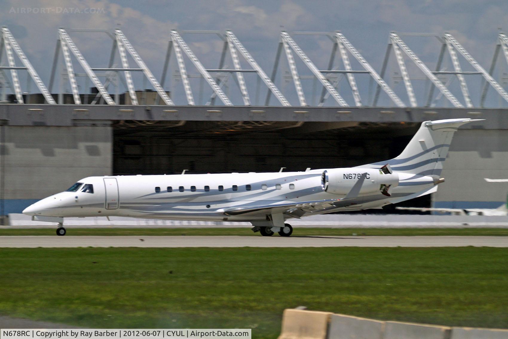 N678RC, 2008 Embraer EMB-135BJ Legacy C/N 14501064, Embraer ERJ-135BJ Legacy 600 [14501064] Montreal-Dorval Int'l~C 07/06/2012