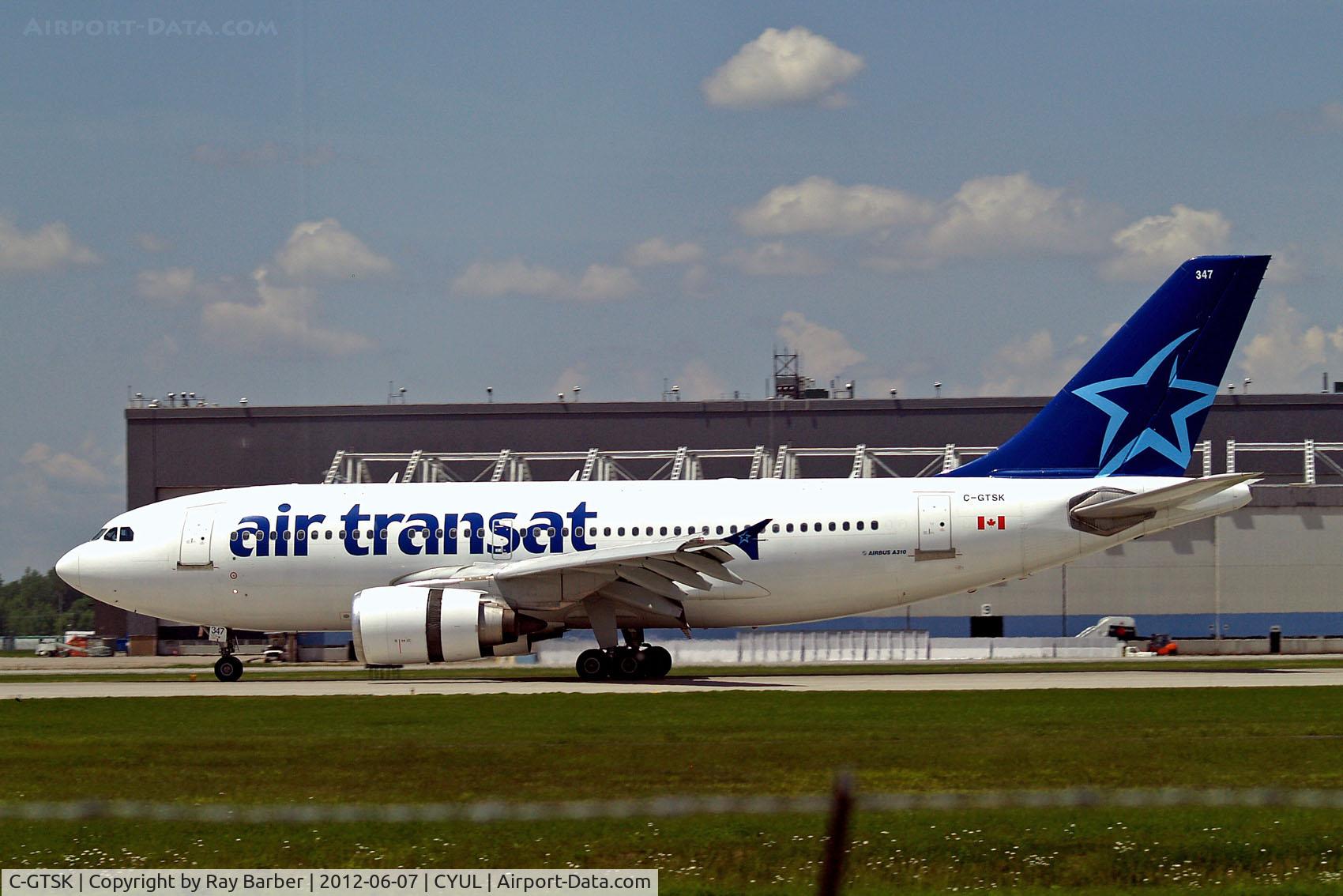 C-GTSK, 1990 Airbus A310-304 C/N 541, Airbus A310-304 [541] (Air Transat) Montreal-Dorval Int'l~C 07/06/2012