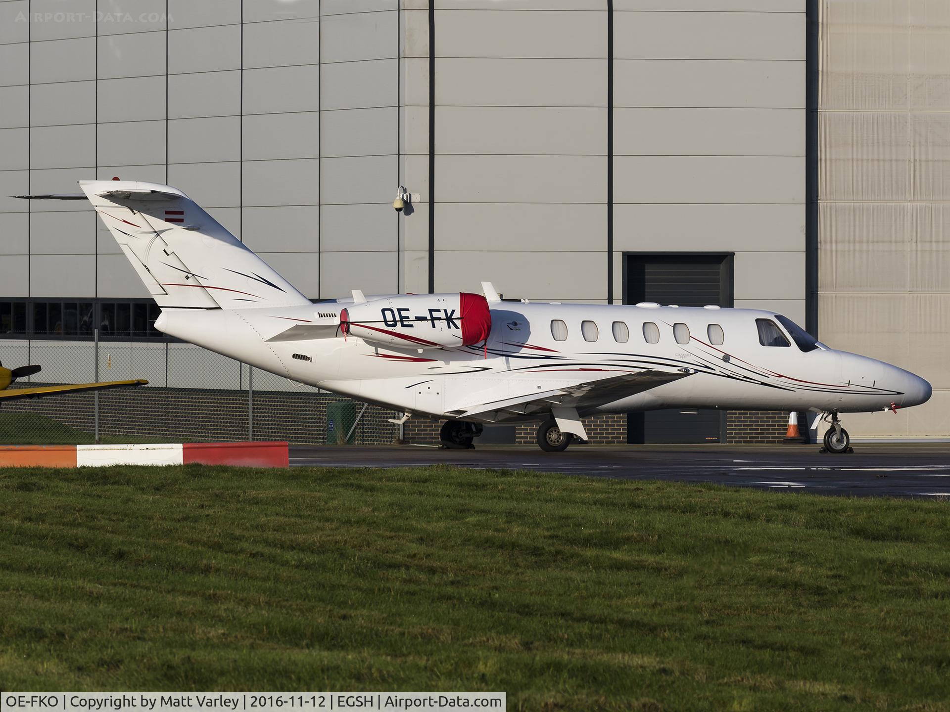OE-FKO, 2008 Cessna 525A CitationJet CJ2+ C/N 525A-0390, Sat on stand.....