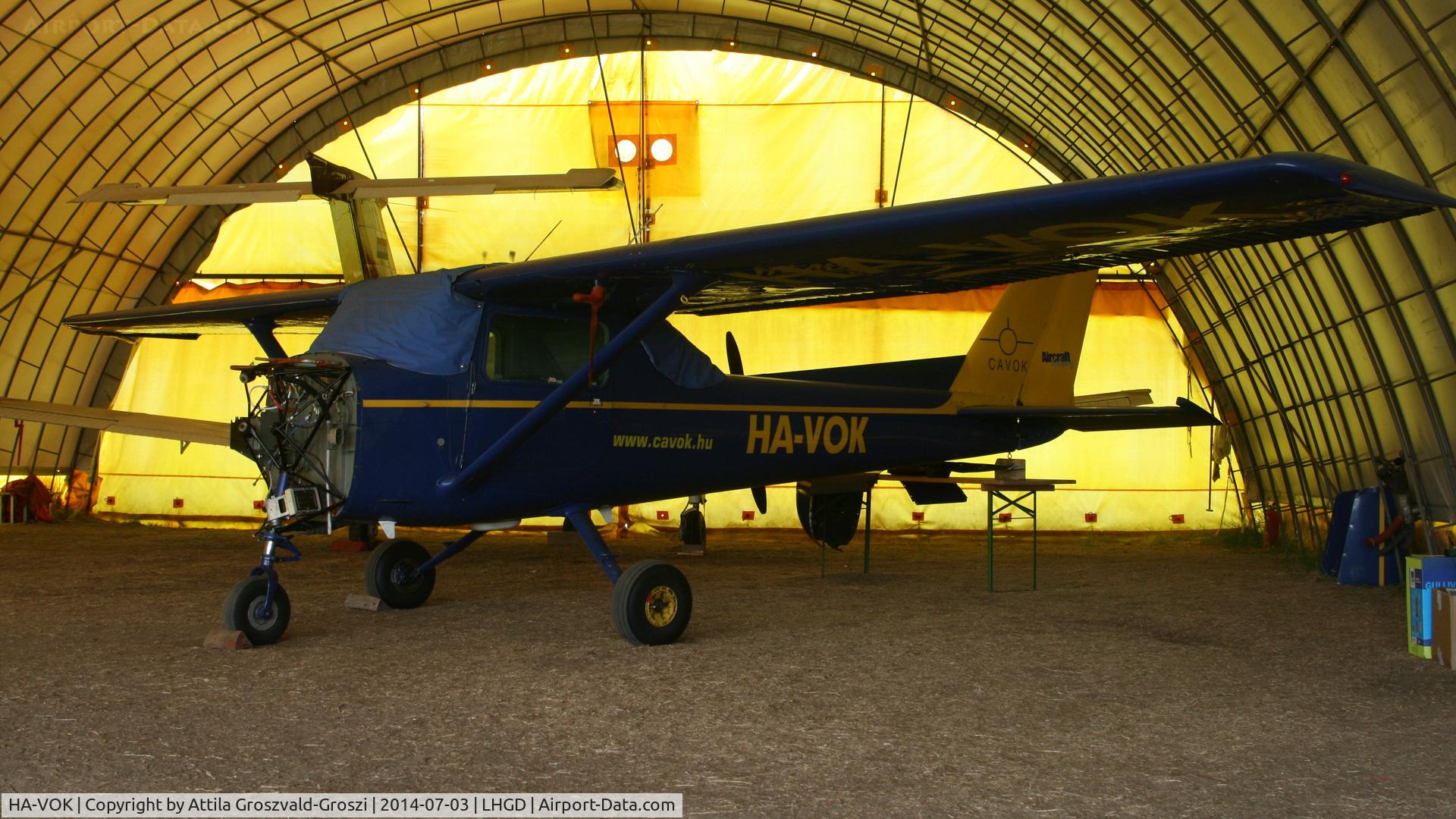 HA-VOK, 1978 Reims FA152 Aerobat C/N 0346, Gödöllö Airport, Hungary