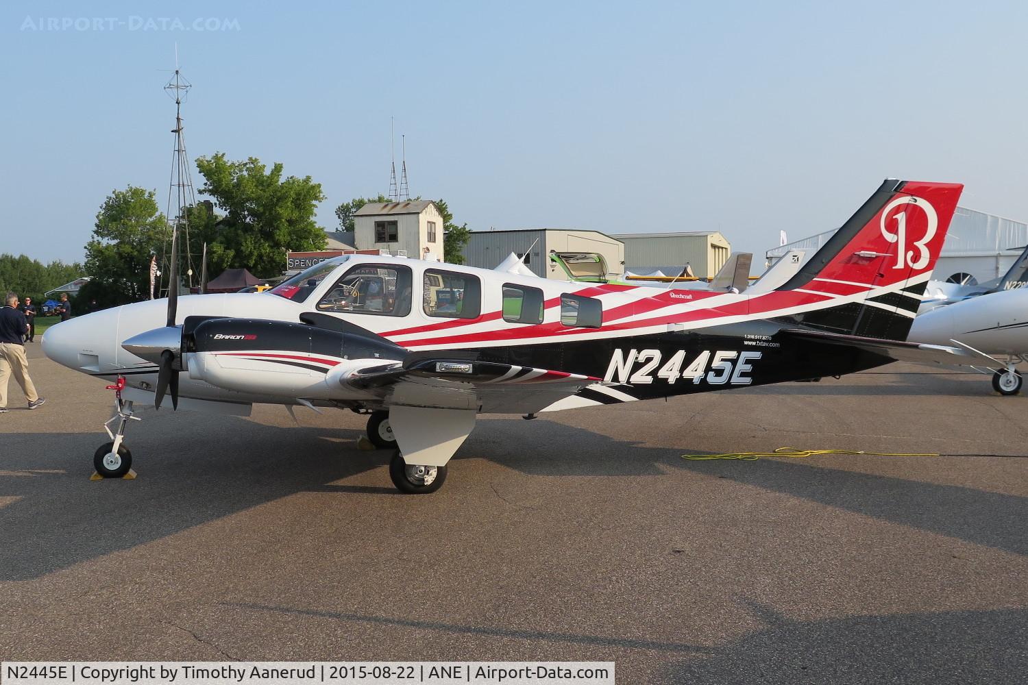 N2445E, 2015 Beechcraft G58 Baron C/N TH-2448, 2015 Beech G58 c/n: TH-2445