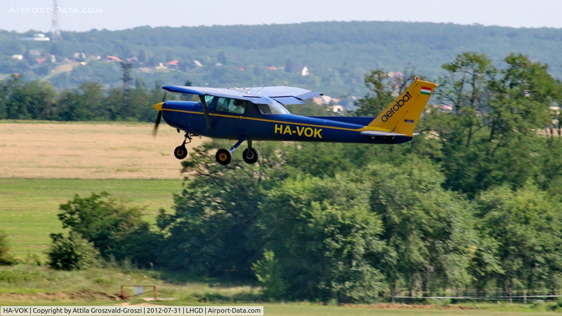 HA-VOK, 1978 Reims FA152 Aerobat C/N 0346, Gödöllö Airport, Hungary