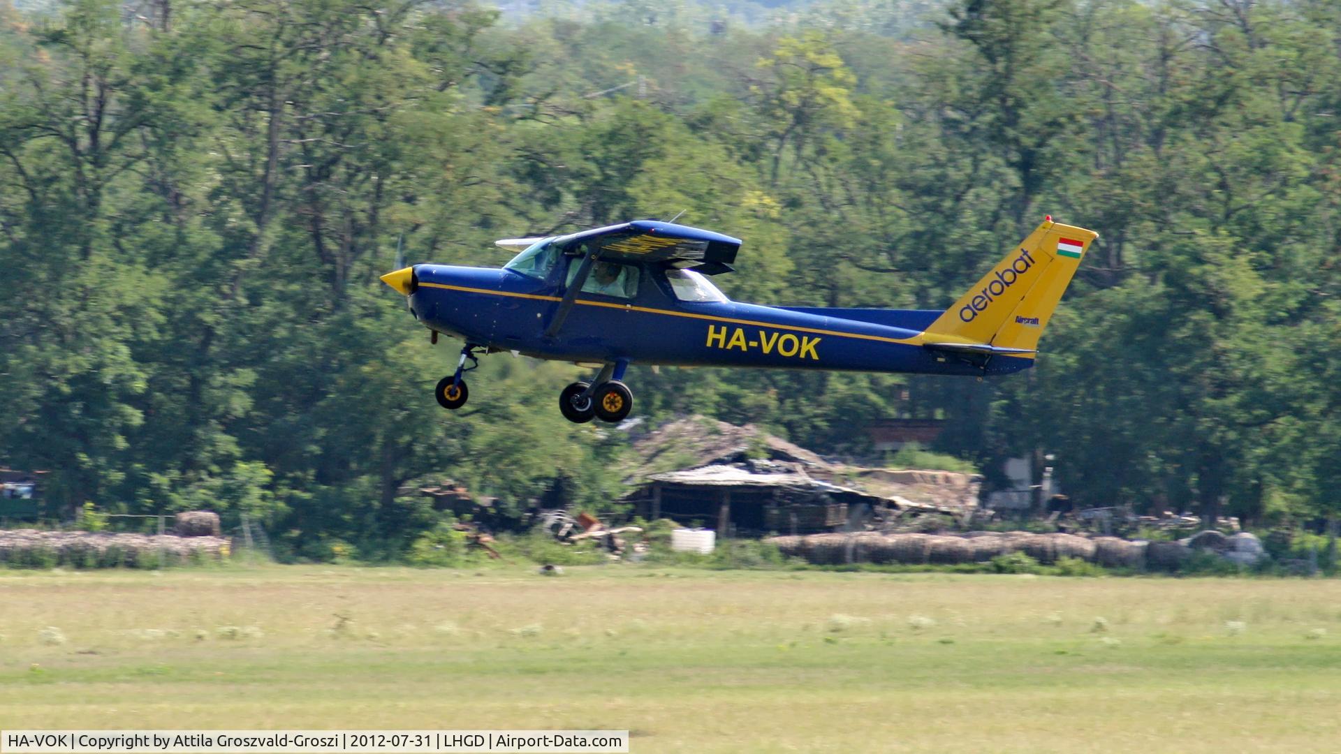 HA-VOK, 1978 Reims FA152 Aerobat C/N 0346, Gödöllö Airport, Hungary
