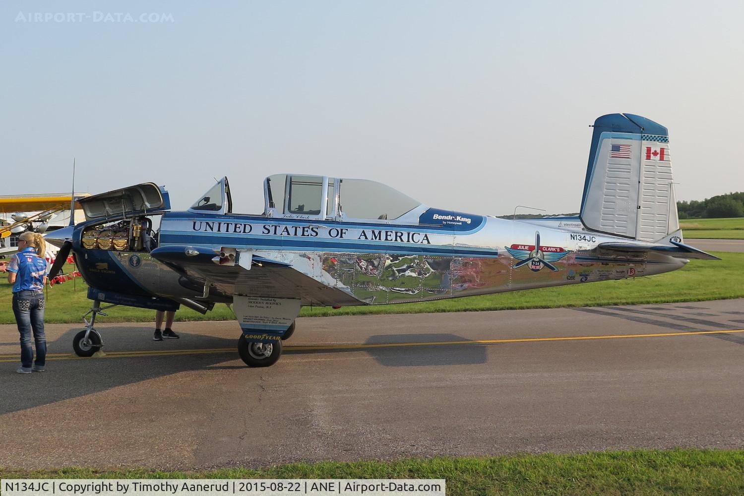 N134JC, 1955 Beech T-34-A (A45) Mentor C/N G-812, Beech A45 Mentor, c/n: G-812