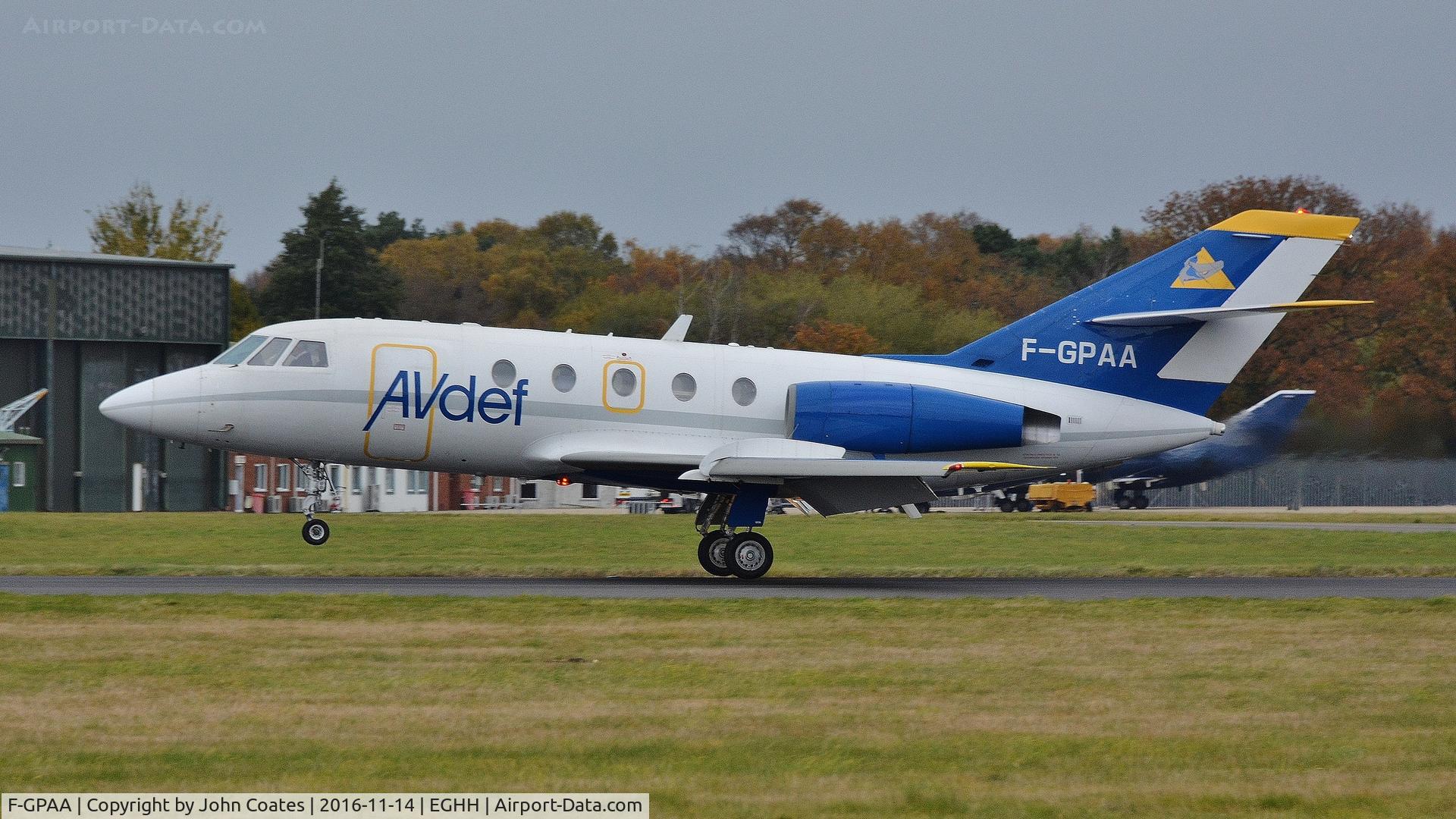 F-GPAA, 1967 Dassault Falcon (Mystere) 20C C/N 103, Arriving from Nimes