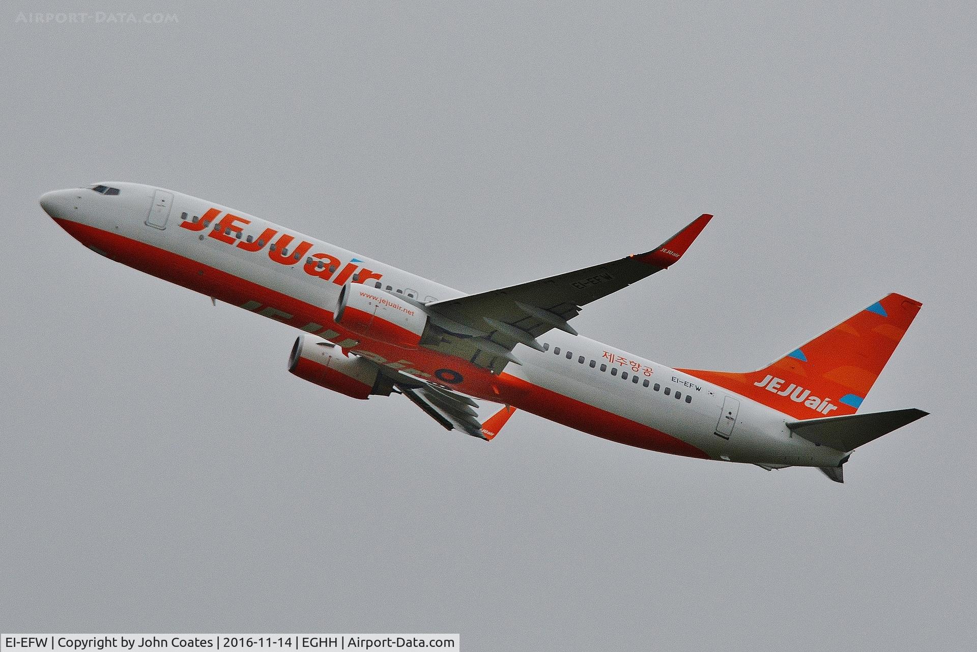 EI-EFW, 2009 Boeing 737-8AS C/N 35018, Departing after repaint