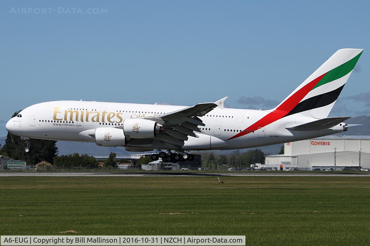 A6-EUG, 2016 Airbus A380-861 C/N 219, EK412 onto 02... 0807