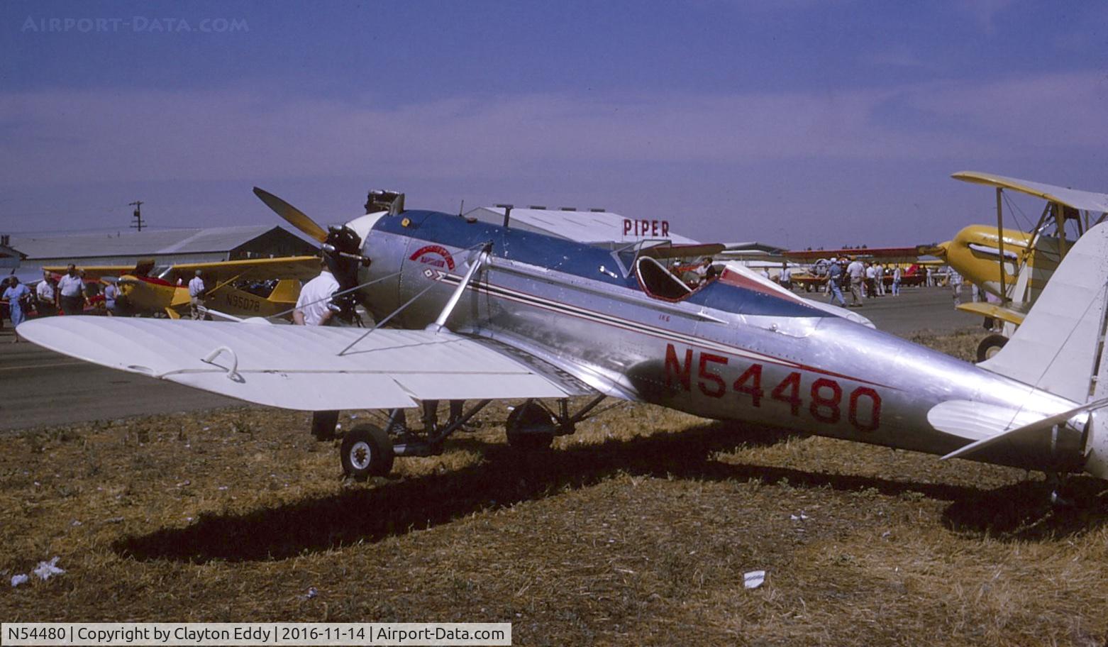 N54480, 1942 Ryan Aeronautical ST3KR C/N 1941, California 1965