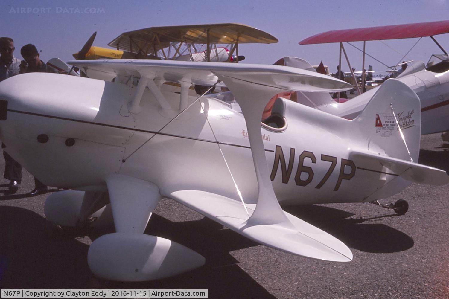 N67P, Parsons Knight Twister C/N WHB1, California 1963
