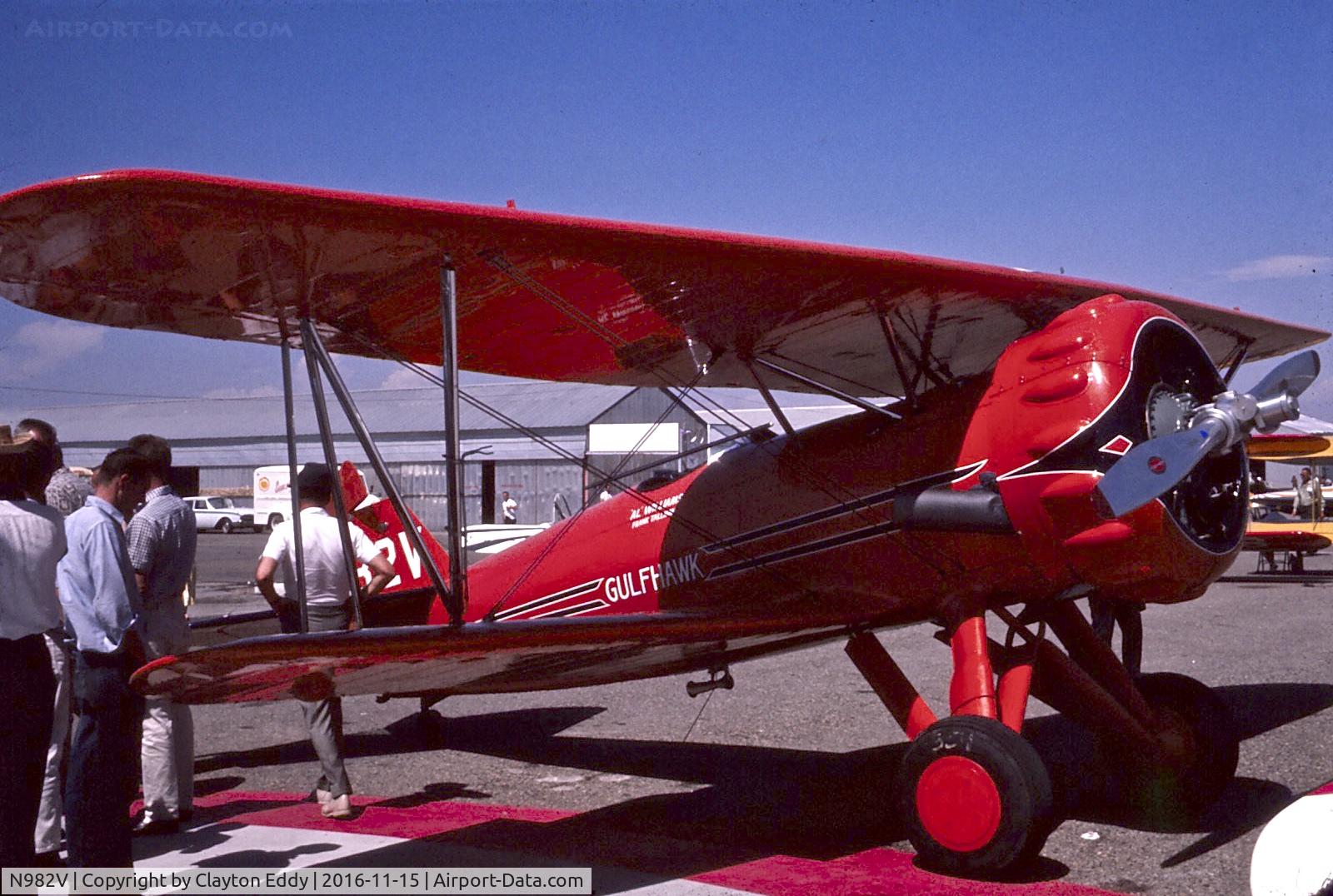 N982V, 1929 Curtiss-Wright Hawk 1A C/N 1, California 1963