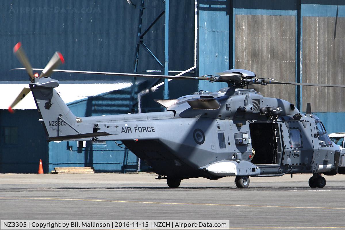NZ3305, 2011 NHI NH-90 TTH Caiman C/N 1241, assisting with the relief effort in Kaikoura after the 7.5 earthquake on Mon 13th left the place completely cut off.
