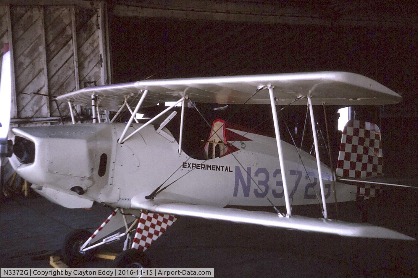 N3372G, Jungster 2 Biplane C/N 1, California 1963