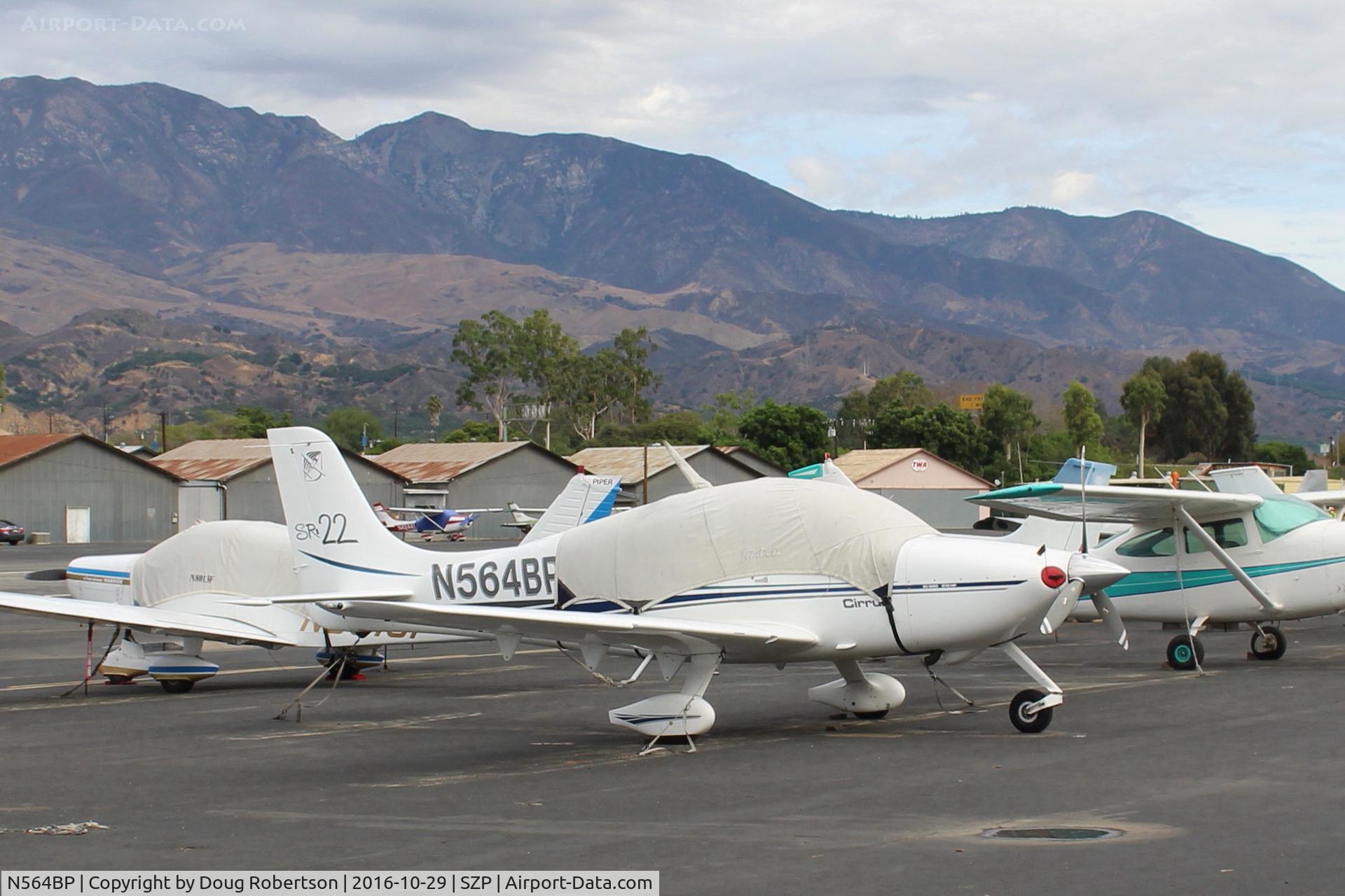 N564BP, 2001 Cirrus SR22 C/N 0135, 2001 Cirrus SR22, Continental IO-550 310 Hp