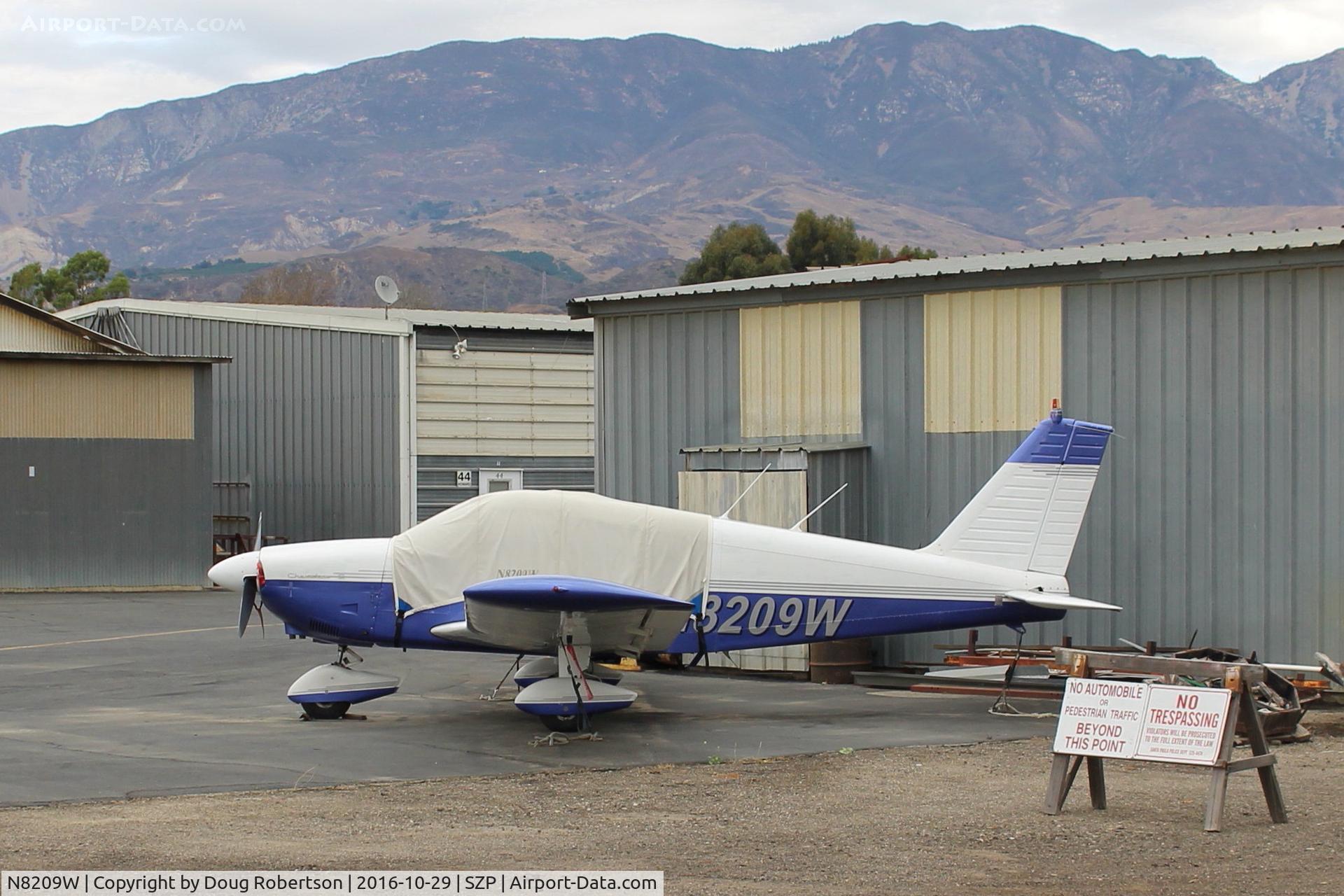 N8209W, 1965 Piper PA-28-180 Cherokee C C/N 28-2341, 1965 Piper PA-28-180 CHEROKEE C, Lycoming O-360 A3A 180 Hp