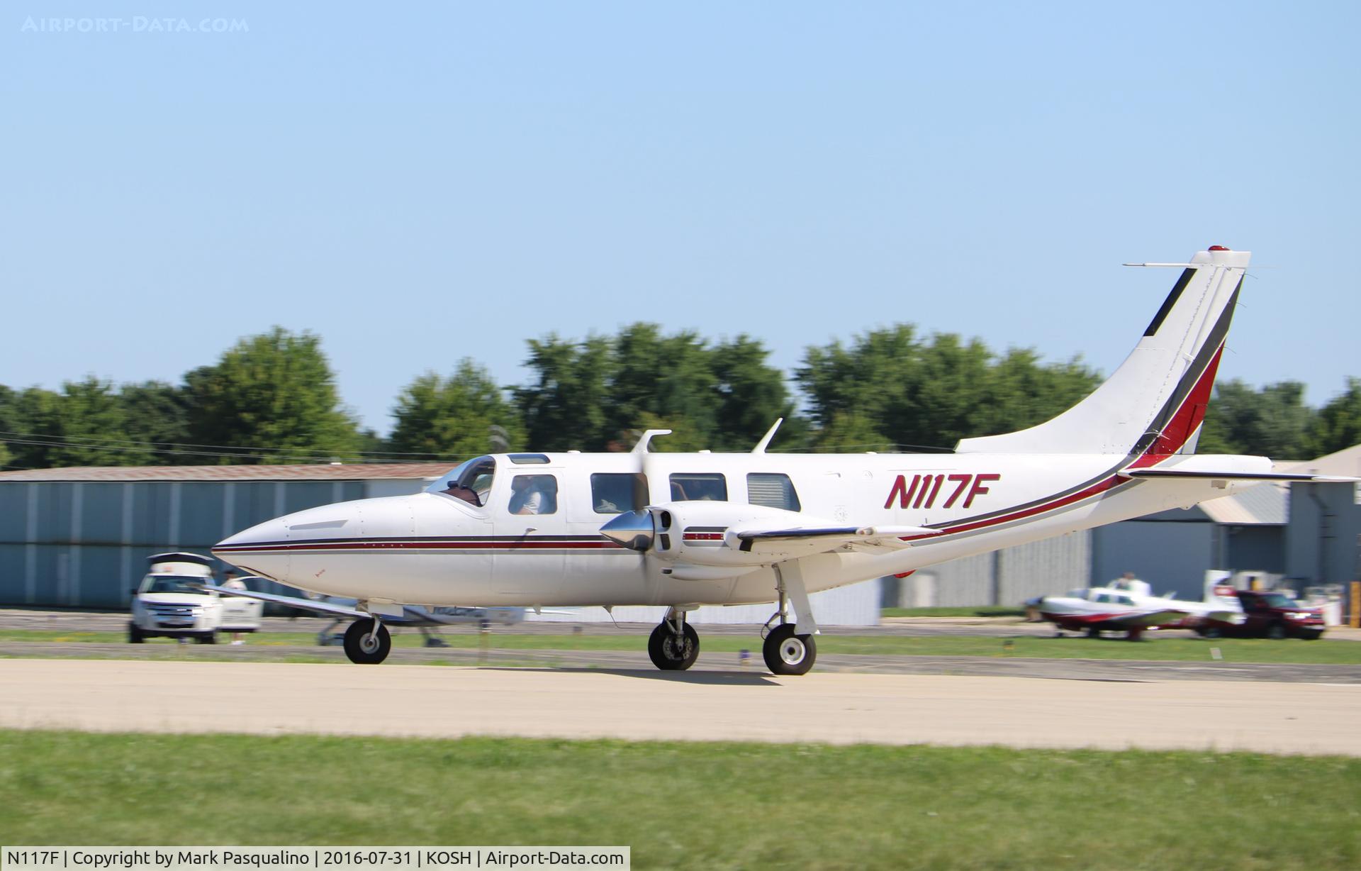 N117F, 1977 Smith Aerostar 601P C/N 61P-0442-167, Aerostar 601P