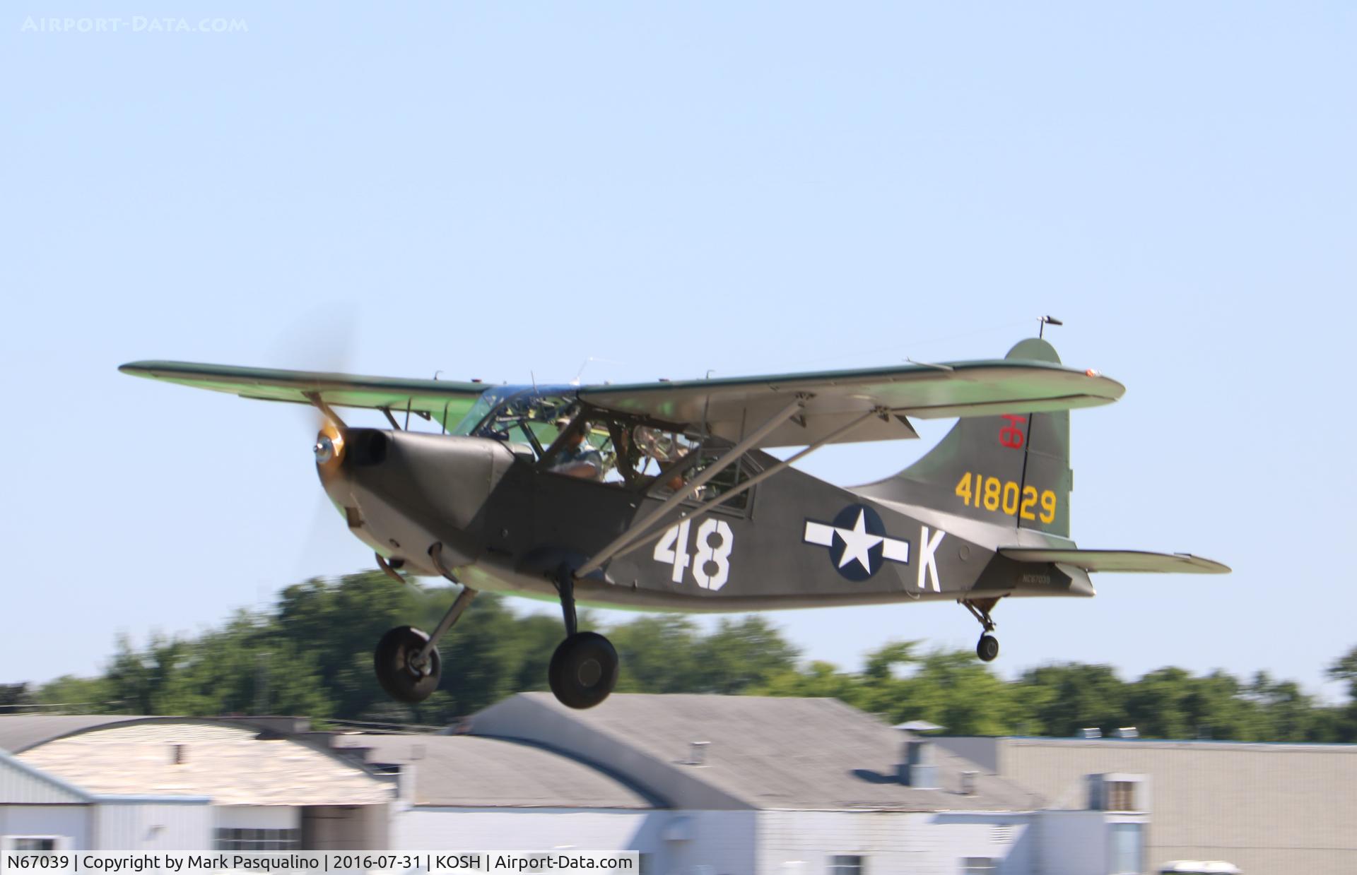 N67039, 1945 Stinson L-5E-1 Sentinel C/N 4318, Stinson L-5E-1