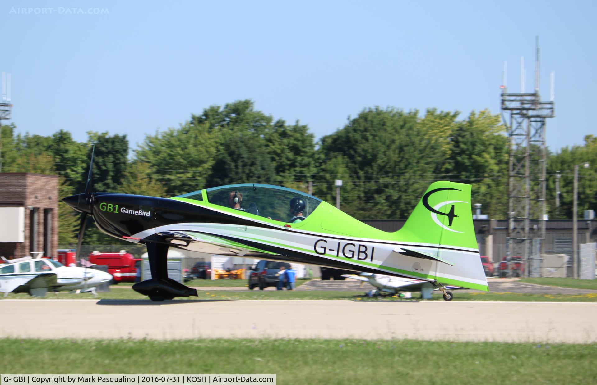 G-IGBI, 2015 Game Composites GBI Gamebird C/N 001, GBI Gamebird