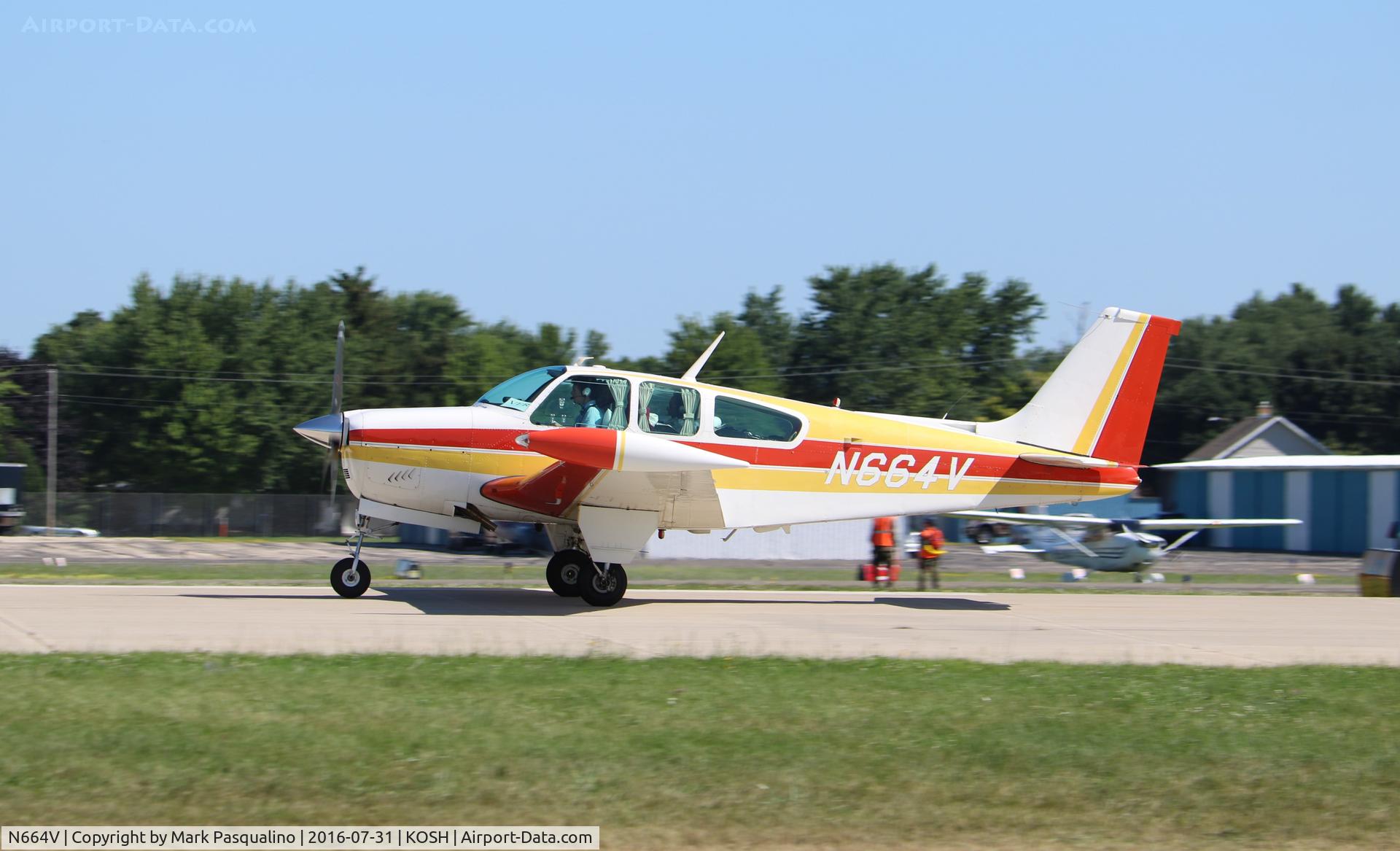 N664V, 1960 Beech 35-A33 Debonair C/N CD-239, Beech A33