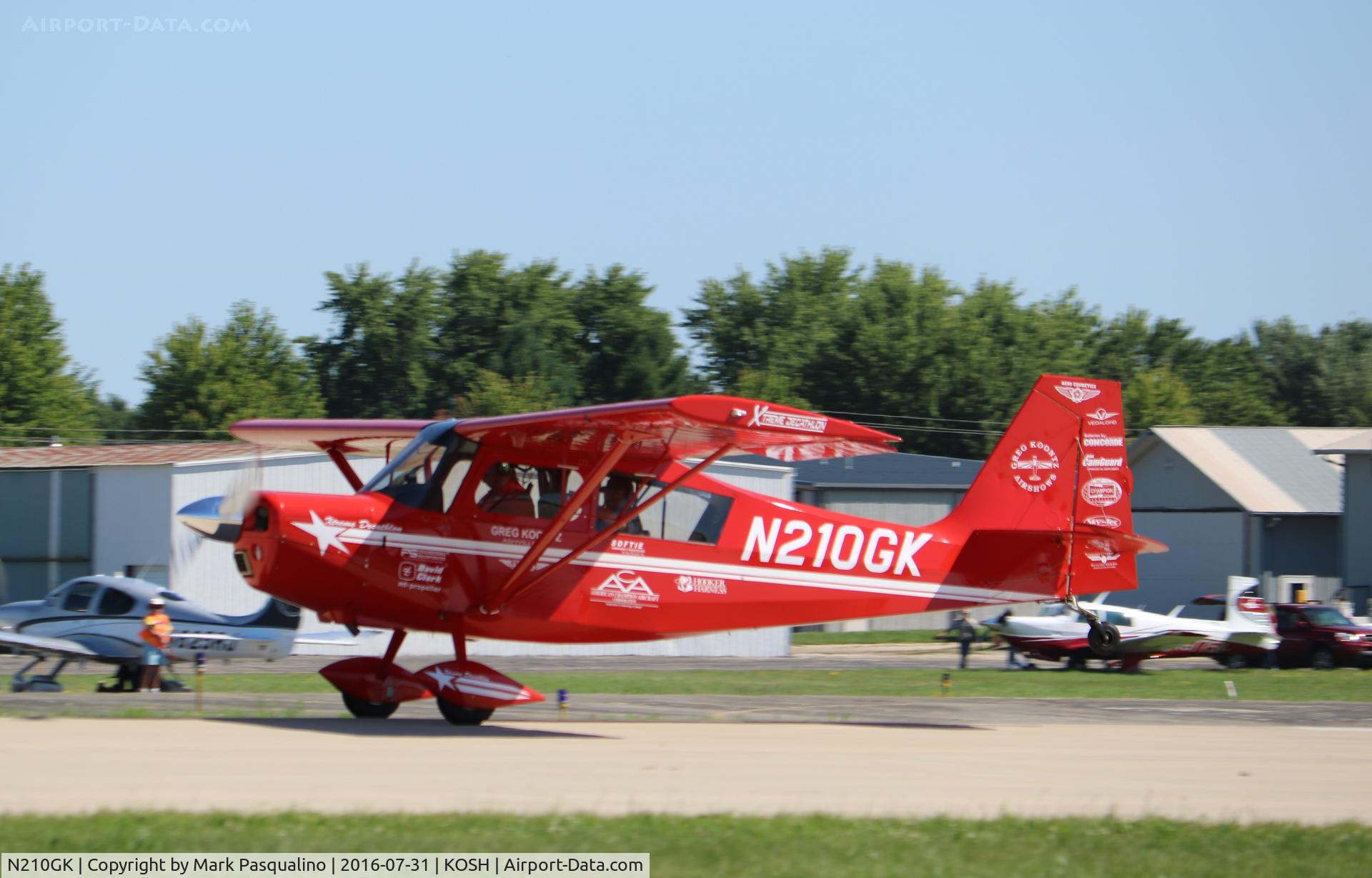 N210GK, 2016 American Champion 8KCAB Decathlon C/N 1166-2016, American Champion 8KCAB
