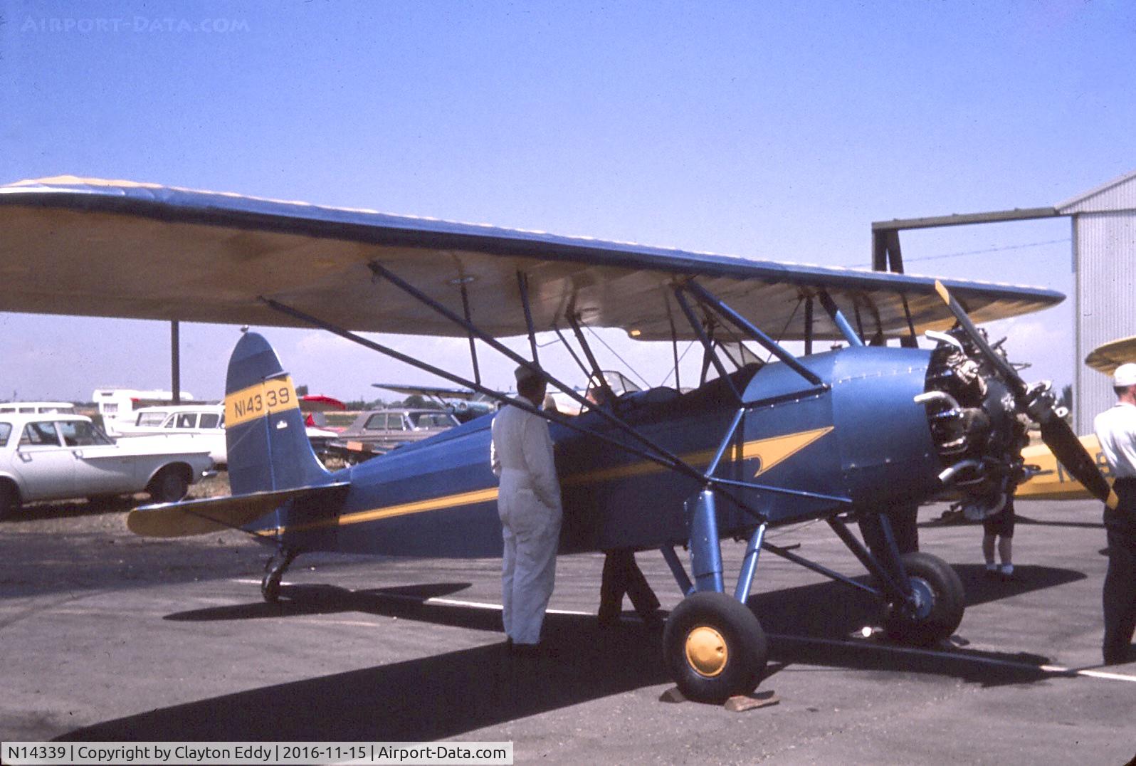 N14339, 1934 Fairchild 22 C7F C/N 916, California 1963