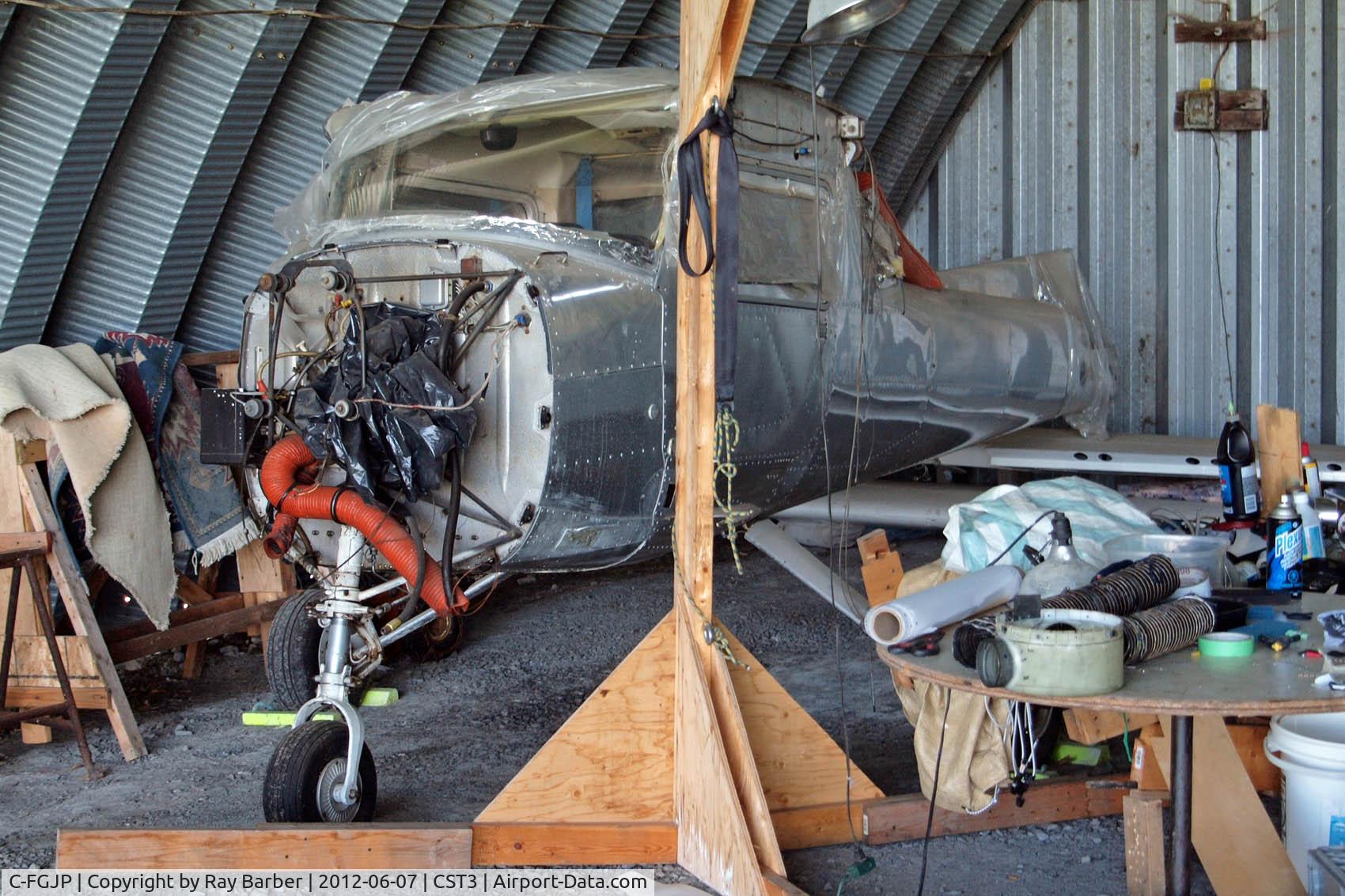 C-FGJP, 1972 Cessna 150L C/N 15073885, Cessna 150L [150-73885] Saint-Lazare~C 07/06/2012. On rebuild.