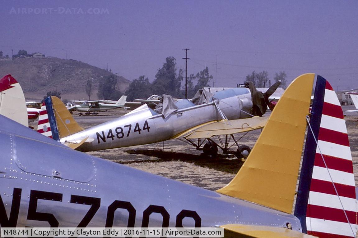 N48744, 1942 Ryan Aeronautical ST3KR C/N 2041, California 1963