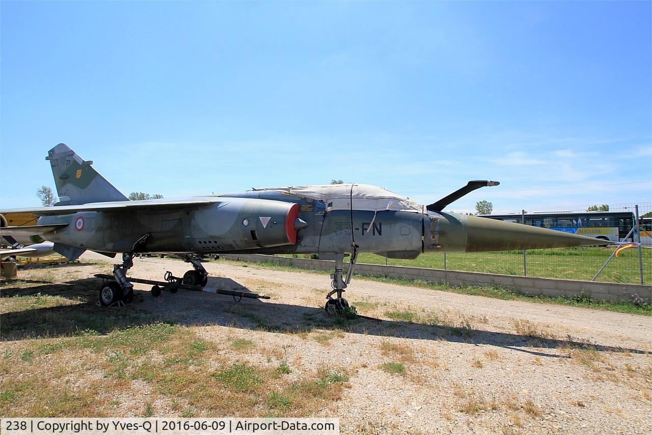 238, Dassault Mirage F.1CT C/N 238, Dassault Mirage F.1CT (33-FN), preserved at 