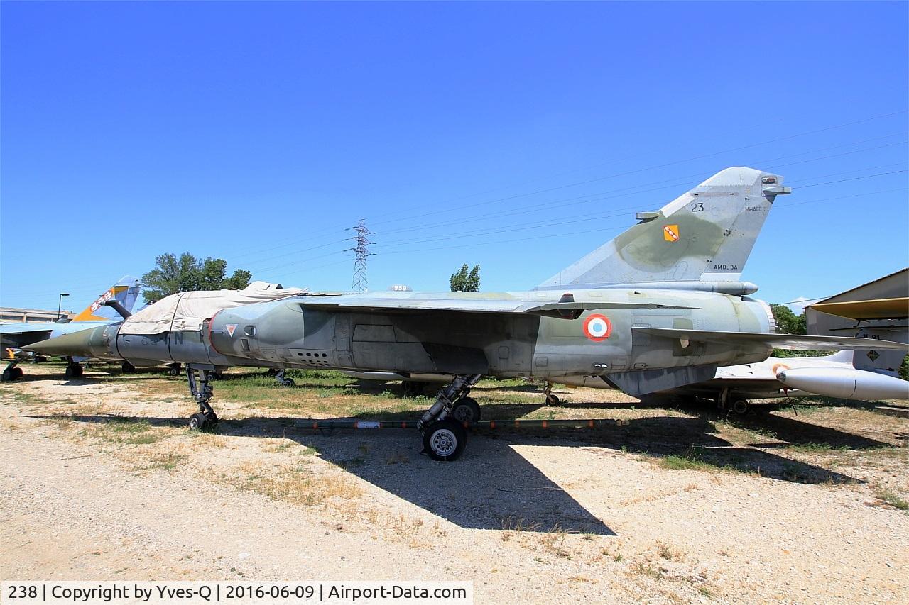 238, Dassault Mirage F.1CT C/N 238, Dassault Mirage F.1CT (33-FN), preserved at 