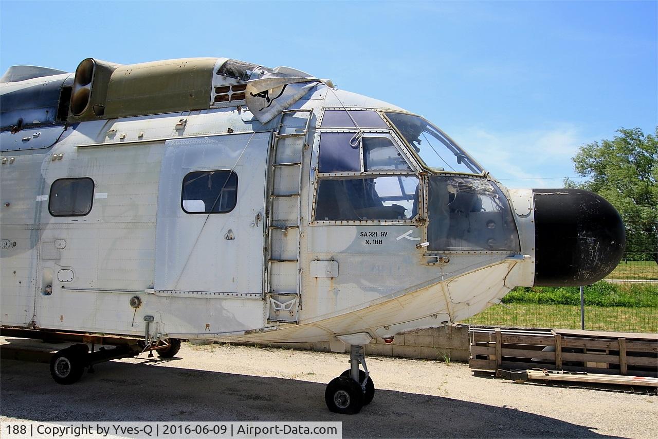 188, Aerospatiale SA-321G Super Frelon C/N 188, Aérospatiale SA-321G Super Frelon, preserved at 