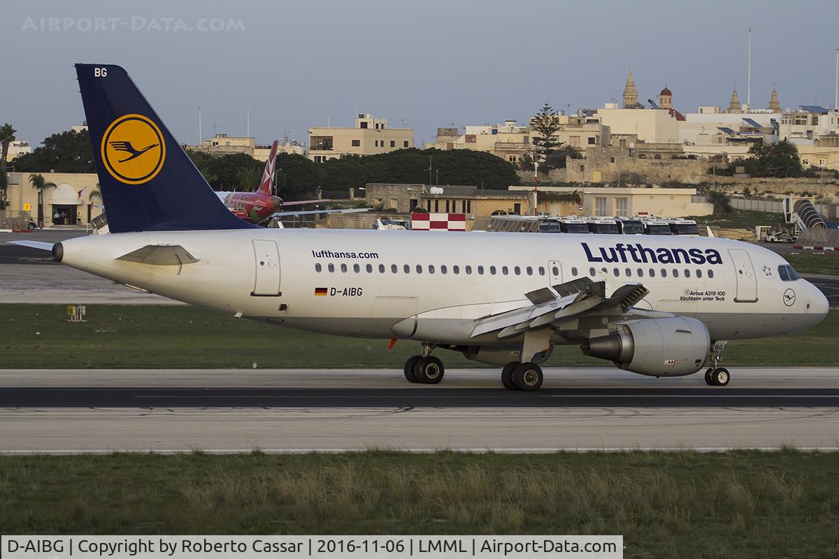 D-AIBG, 2011 Airbus A319-112 C/N 4841, Runway 13