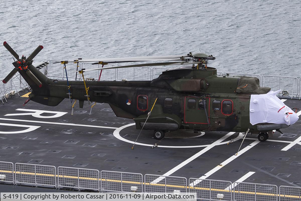 S-419, Eurocopter AS-532U2 Cougar C/N 2419, Grand Harbour