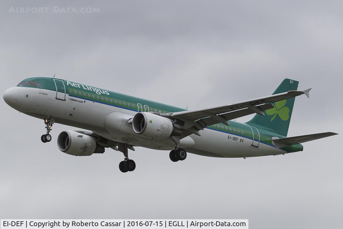 EI-DEF, 2004 Airbus A320-214 C/N 2256, Heathrow 2016