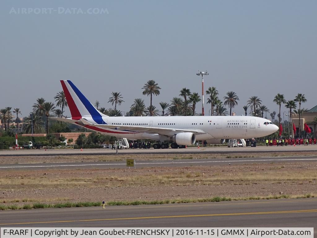 F-RARF, 1999 Airbus A330-223 C/N 240, French Air Force One for Marrakech COP 22