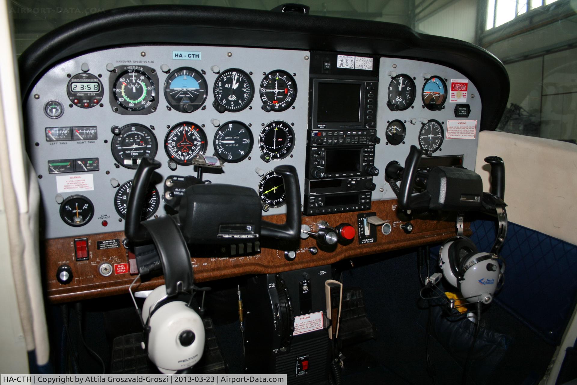 HA-CTH, 1981 Cessna 172P C/N 17274695, Kadarkút Airfield, Hungary