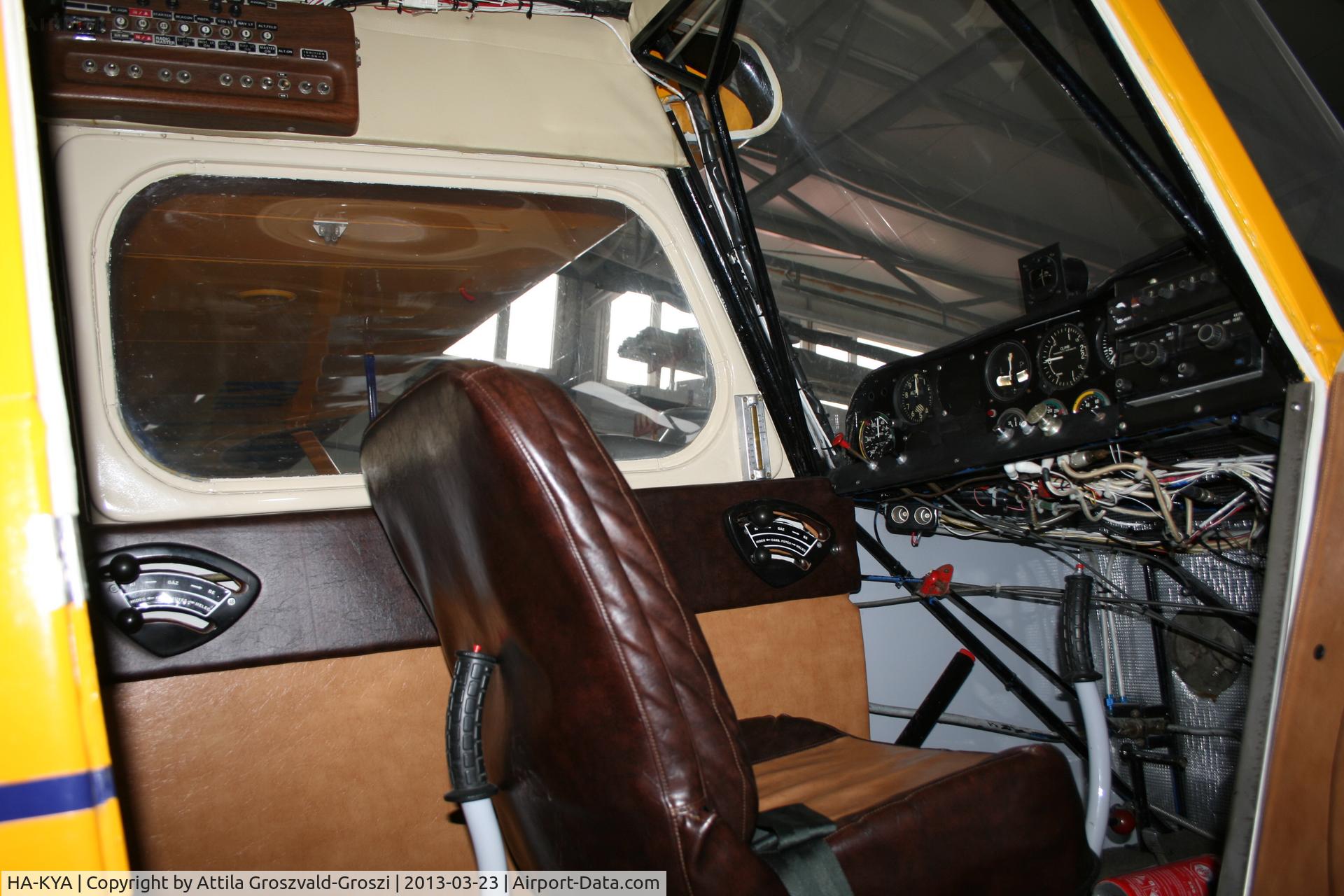 HA-KYA, 1973 Champion 7GCBC Citabria C/N 156, Kadarkút Airfield, Hungary
