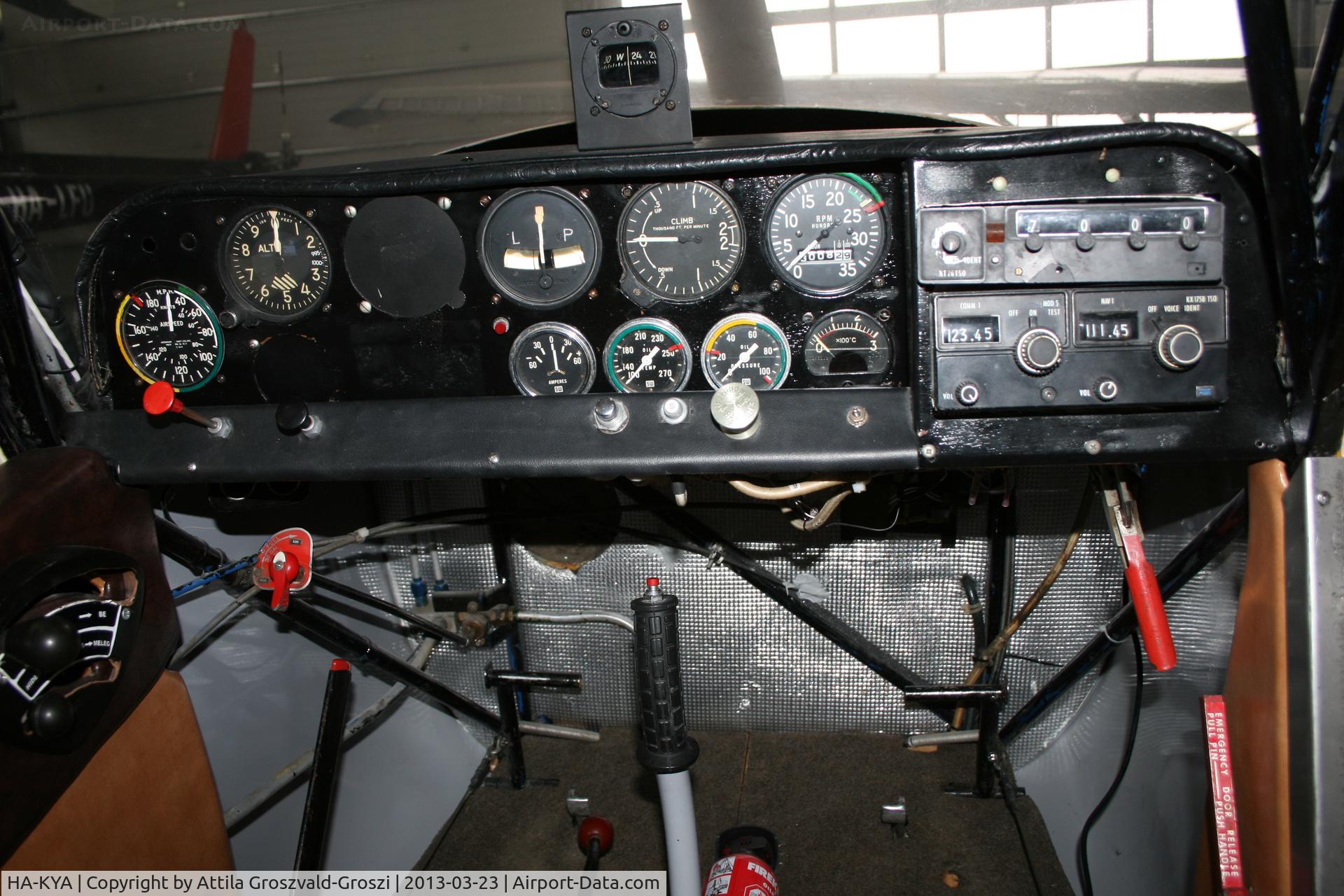 HA-KYA, 1973 Champion 7GCBC Citabria C/N 156, Kadarkút Airfield, Hungary