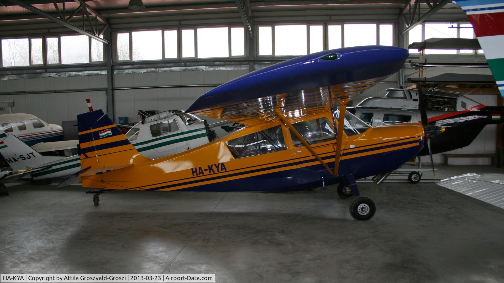 HA-KYA, 1973 Champion 7GCBC Citabria C/N 156, Kadarkút Airfield, Hungary