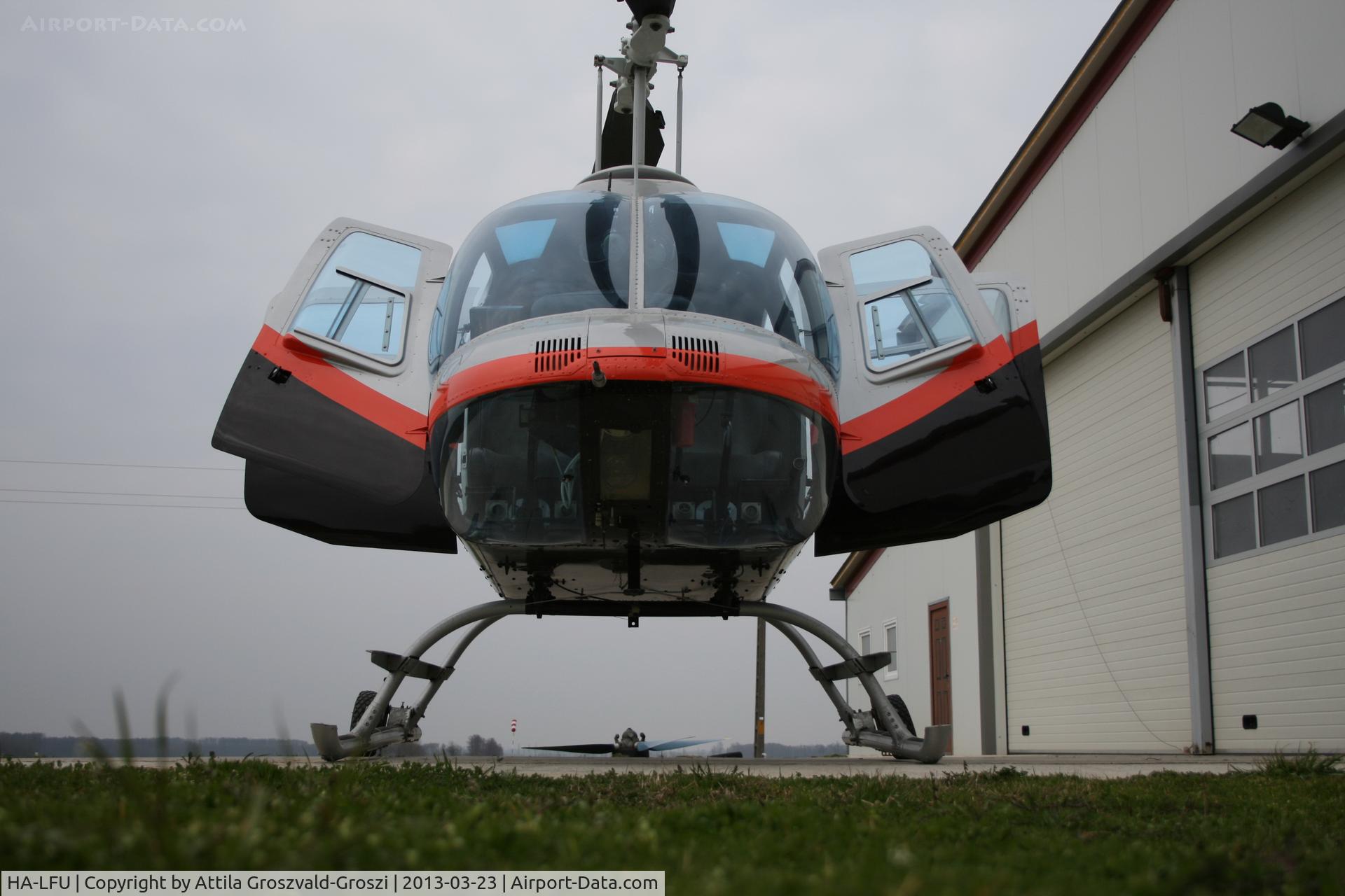 HA-LFU, 1978 Bell 206B JetRanger III C/N 2512, Kadarkút Airfield, Hungary